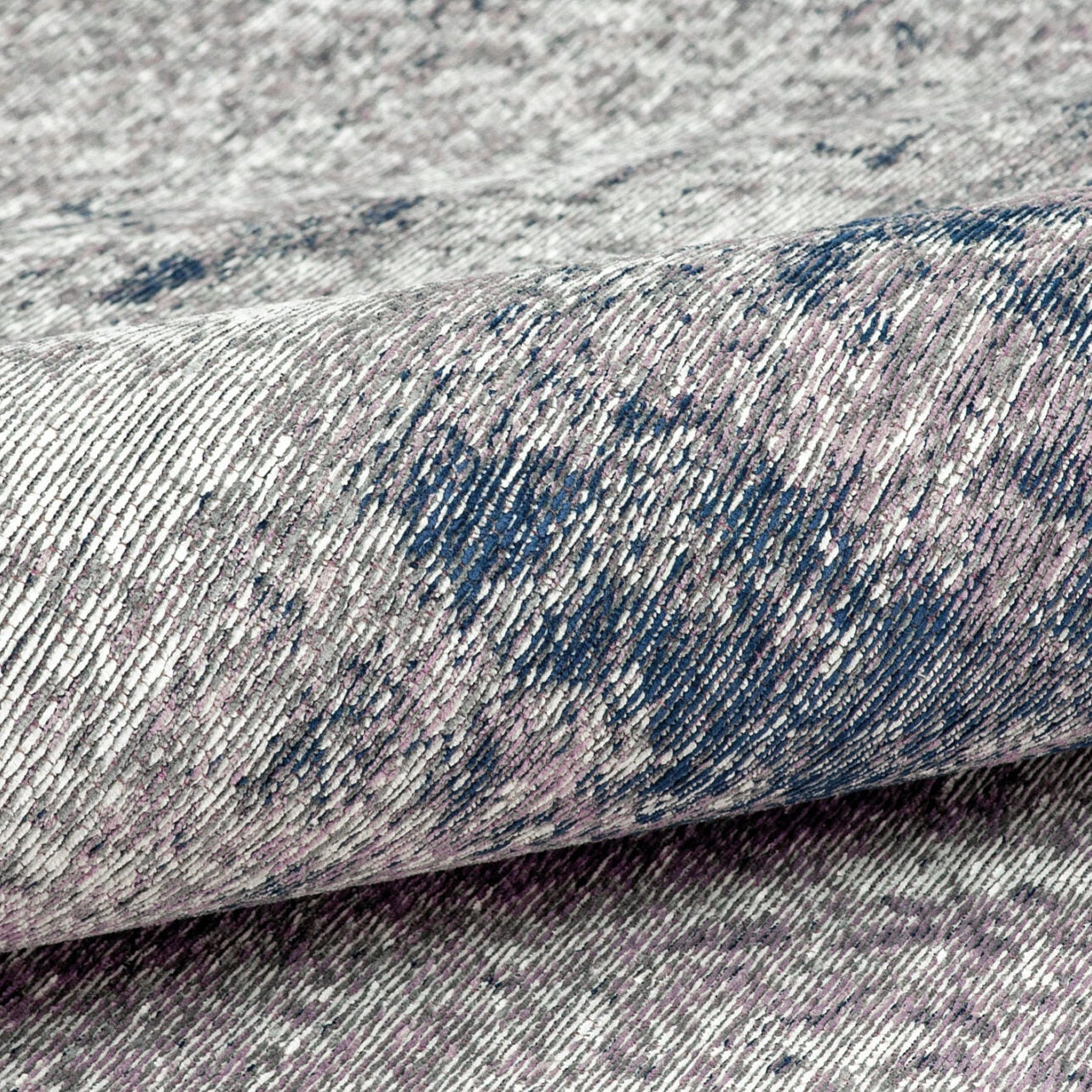 Koberec DECO RUGS modrý so sivým