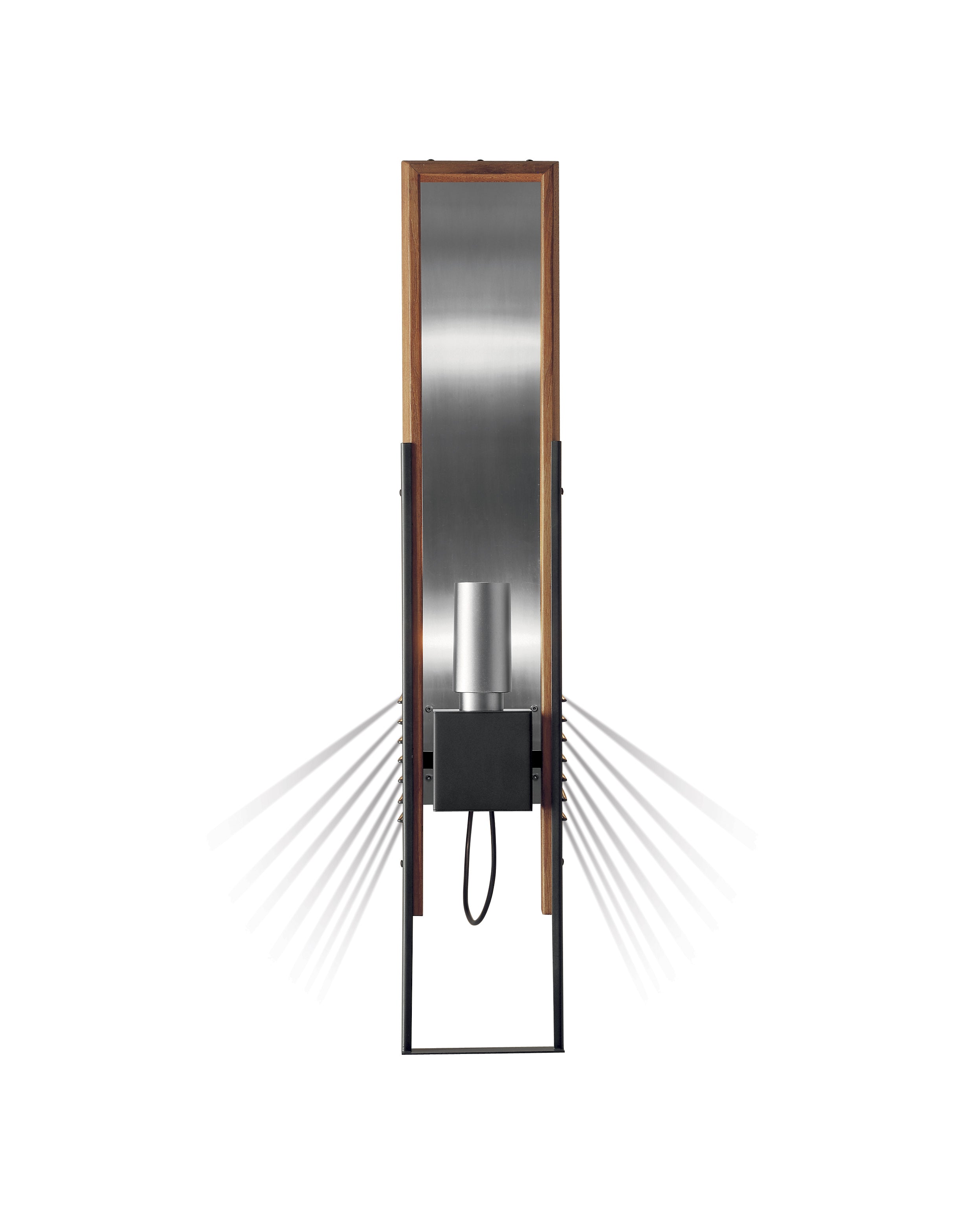 Nástenná lampa MARX z dreva a hliníka