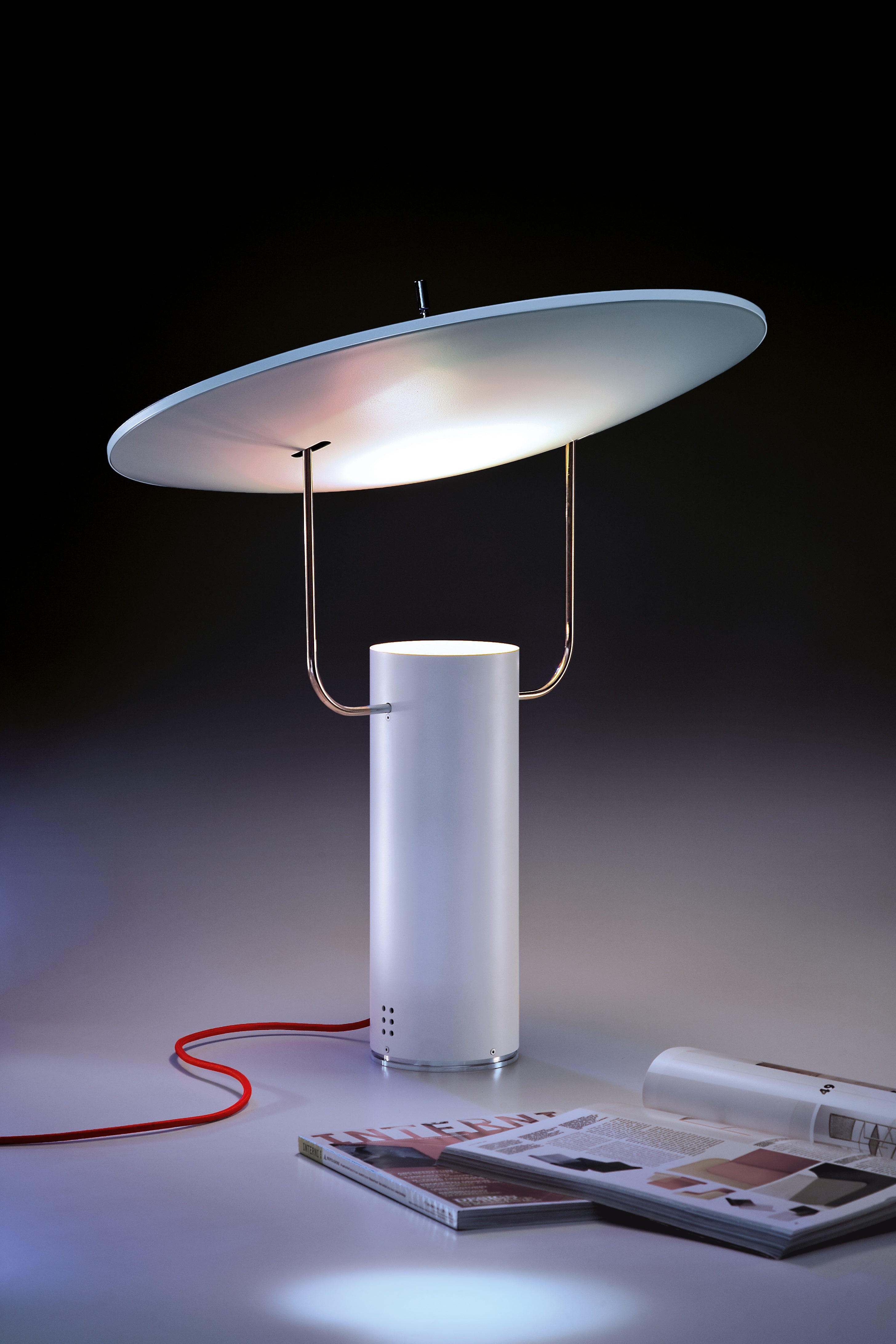 Stolná lampa TX1 biela