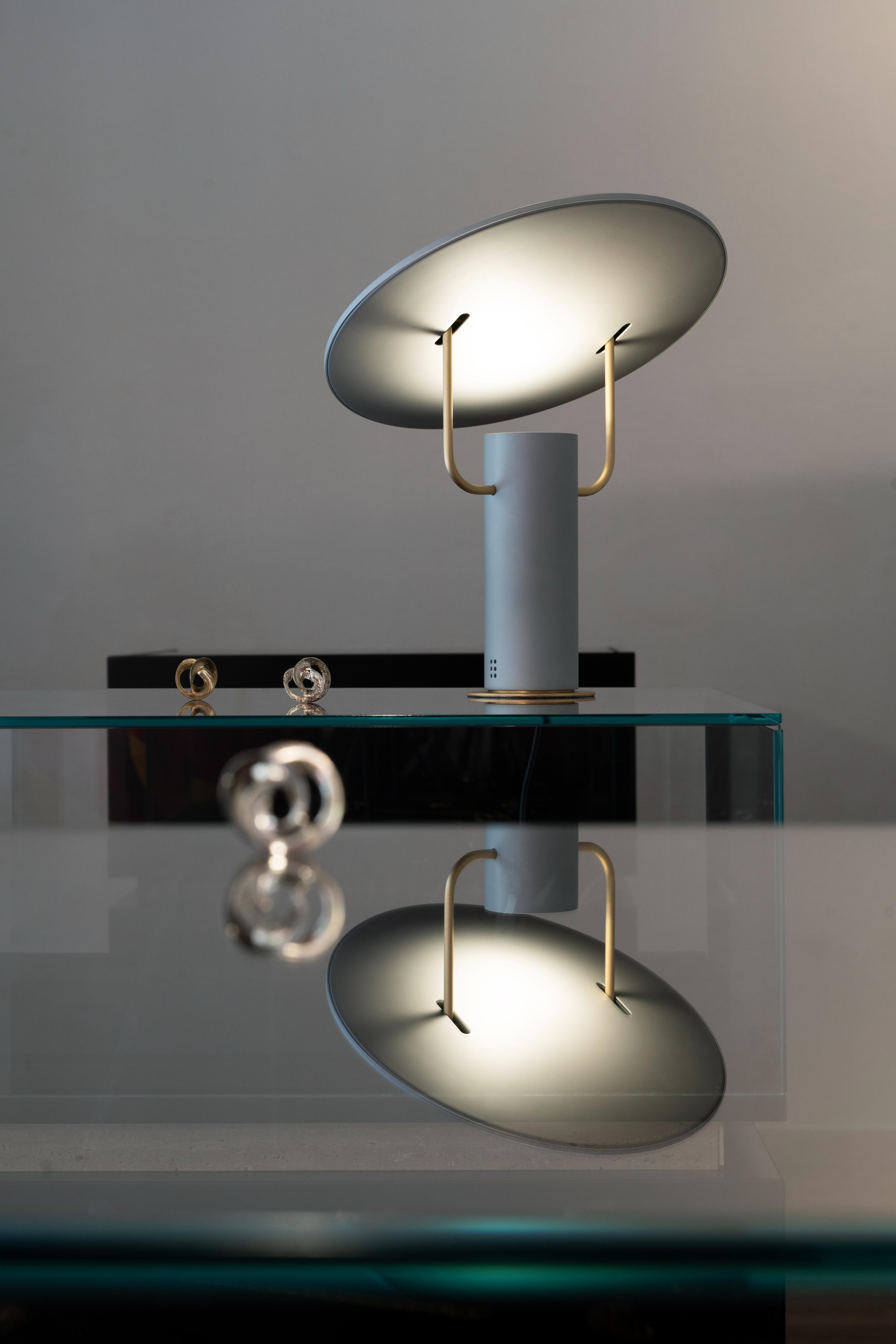 Stolná lampa TX1 biela
