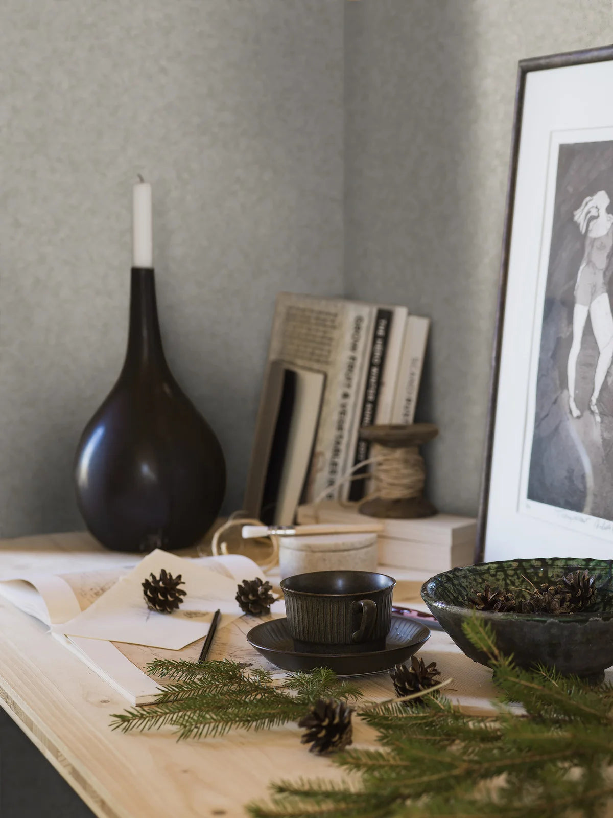 Tapeta imitujúca kameň NORTHERN STONE béžová s bielou