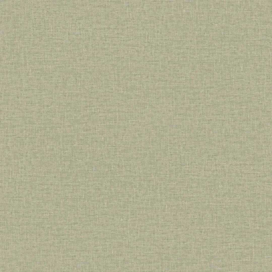 Tapeta so štruktúrou napodobňujúcou ľanové plátno LINA - EUCALYPTUS šedozelená