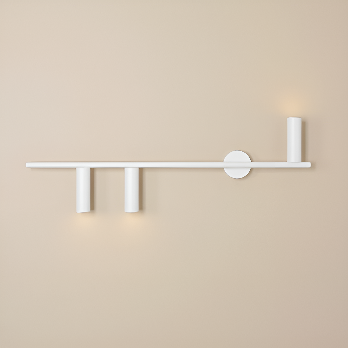 Kinkiet ľavostranný TREVO TRIO biely