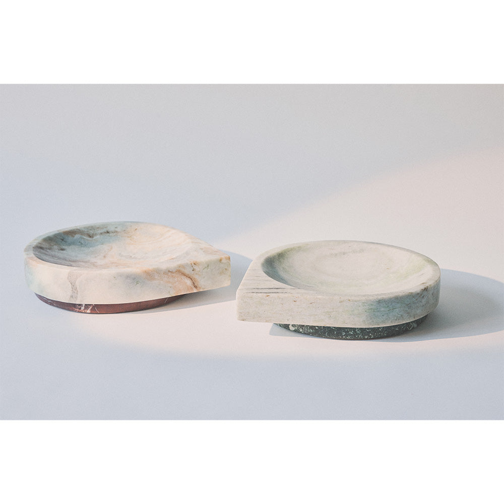 Dekoratívna misa STILLA zelený onyx