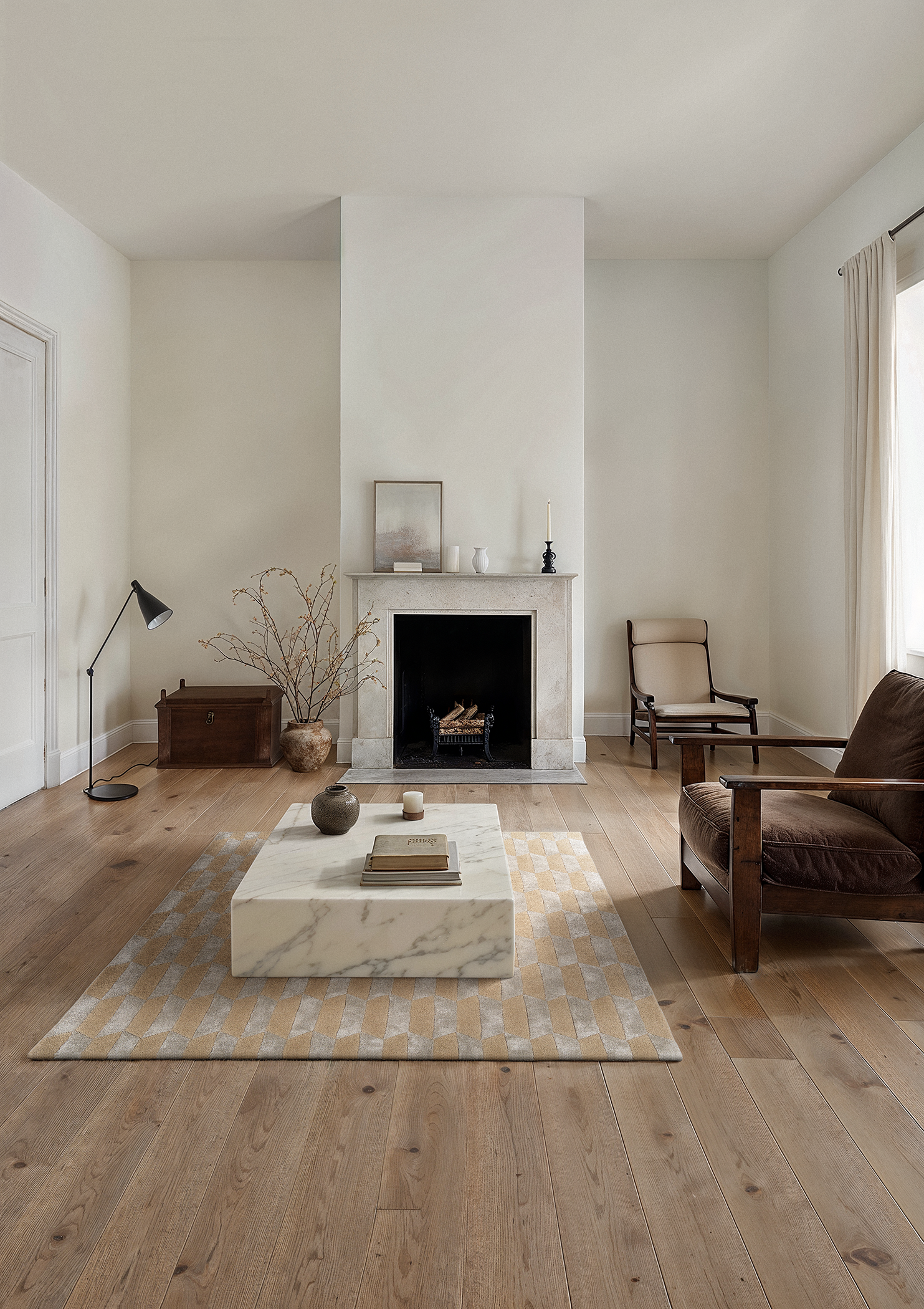 Koberec NOBLE tmavozelený s čiernym