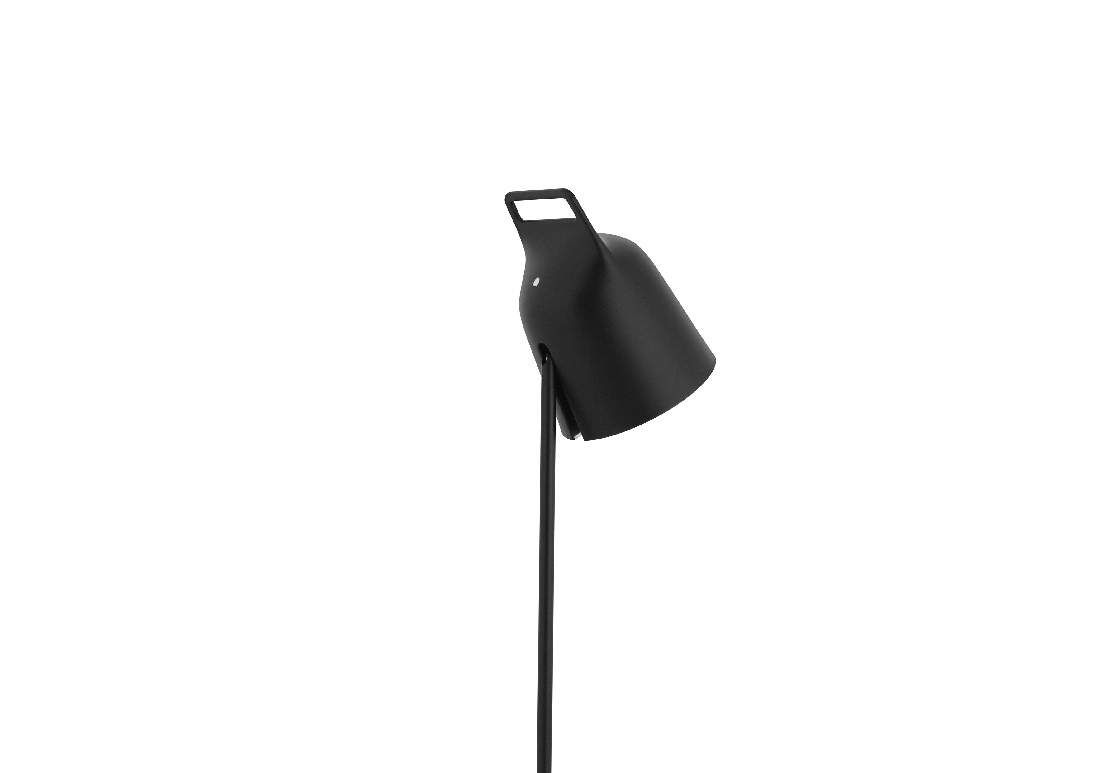 Stojaca lampa na čítanie STAGE čierna