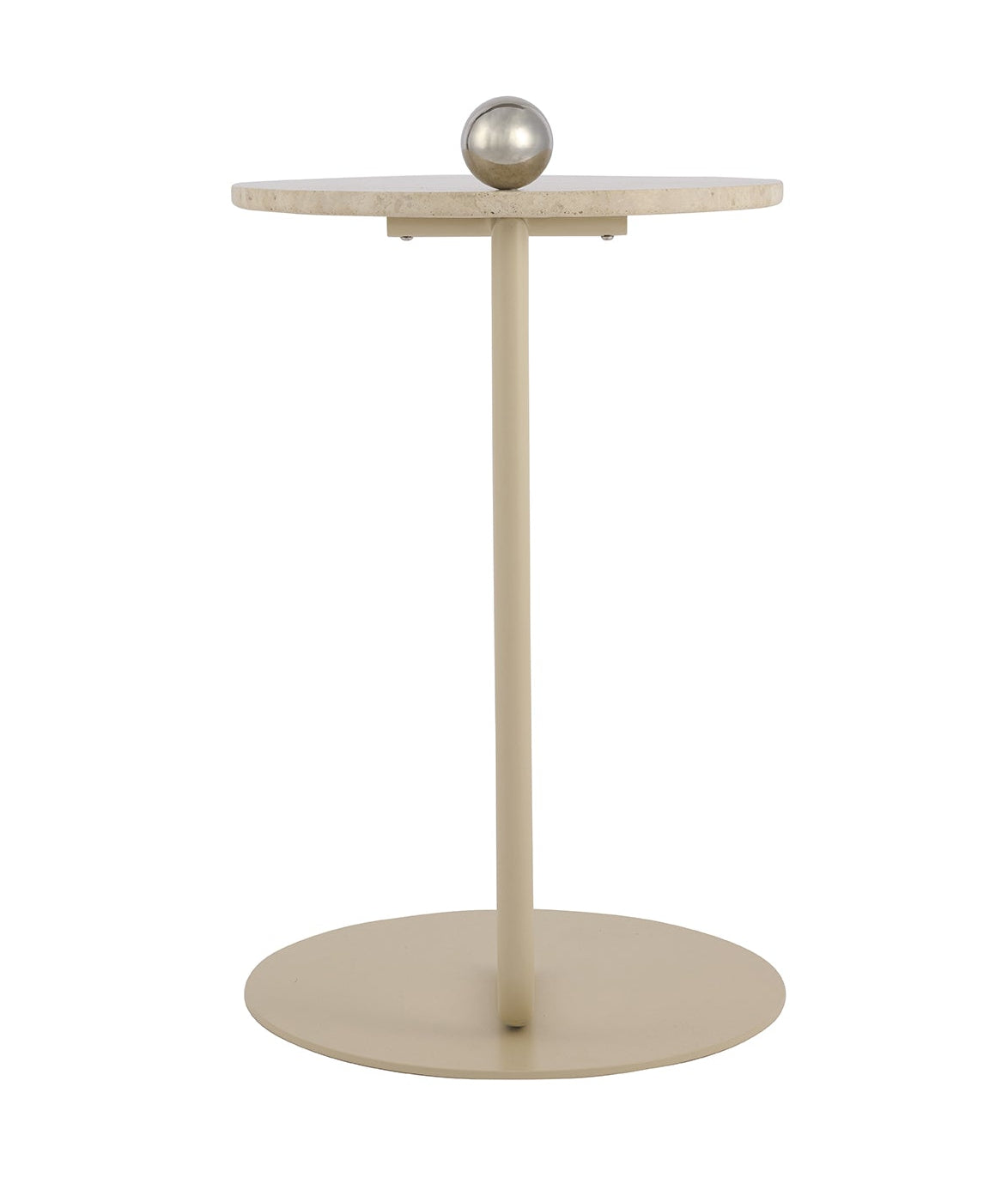 CASTELLUM Side Table Travertine