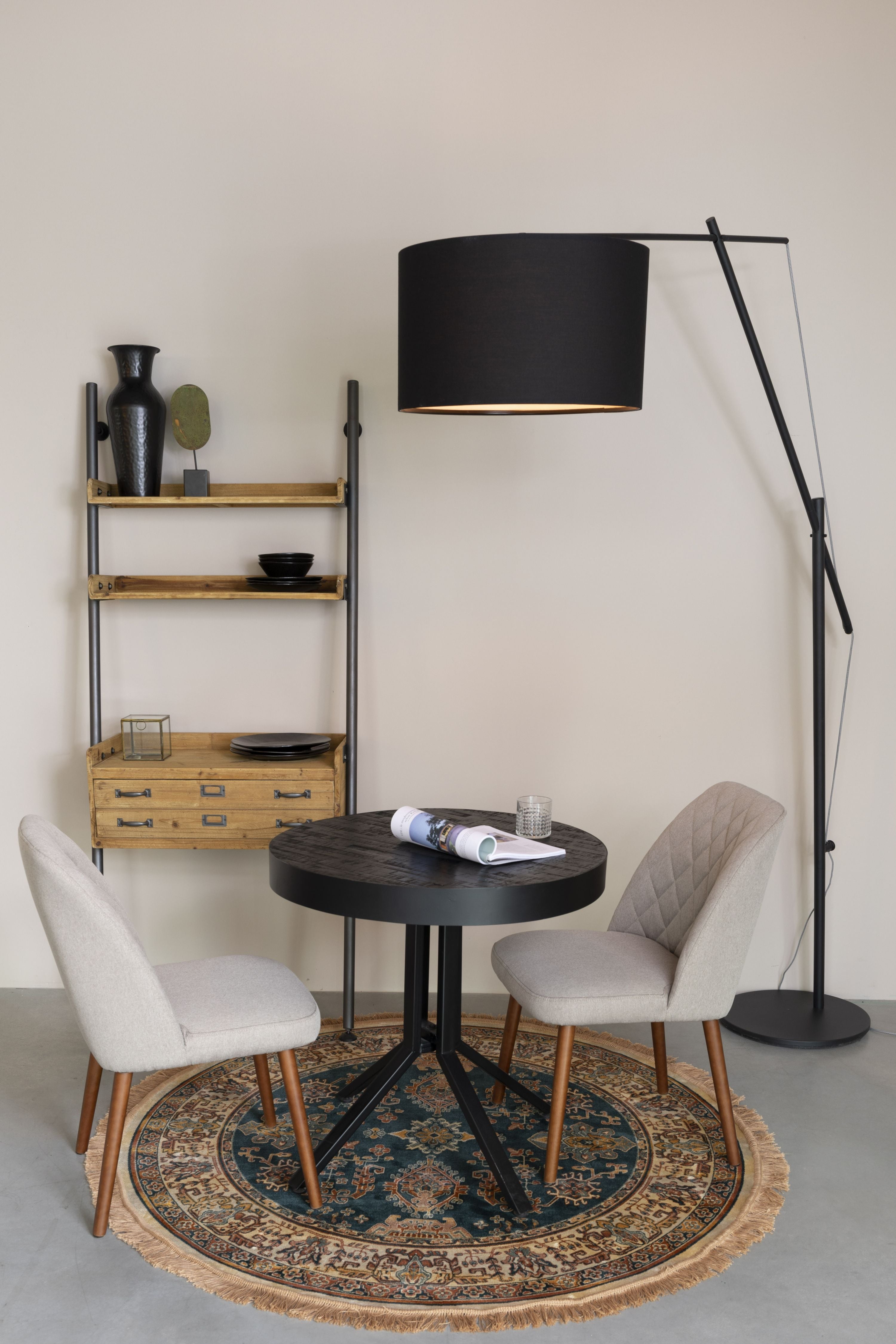 Floor Lamp Tokio Black White Label Living Eye on Design