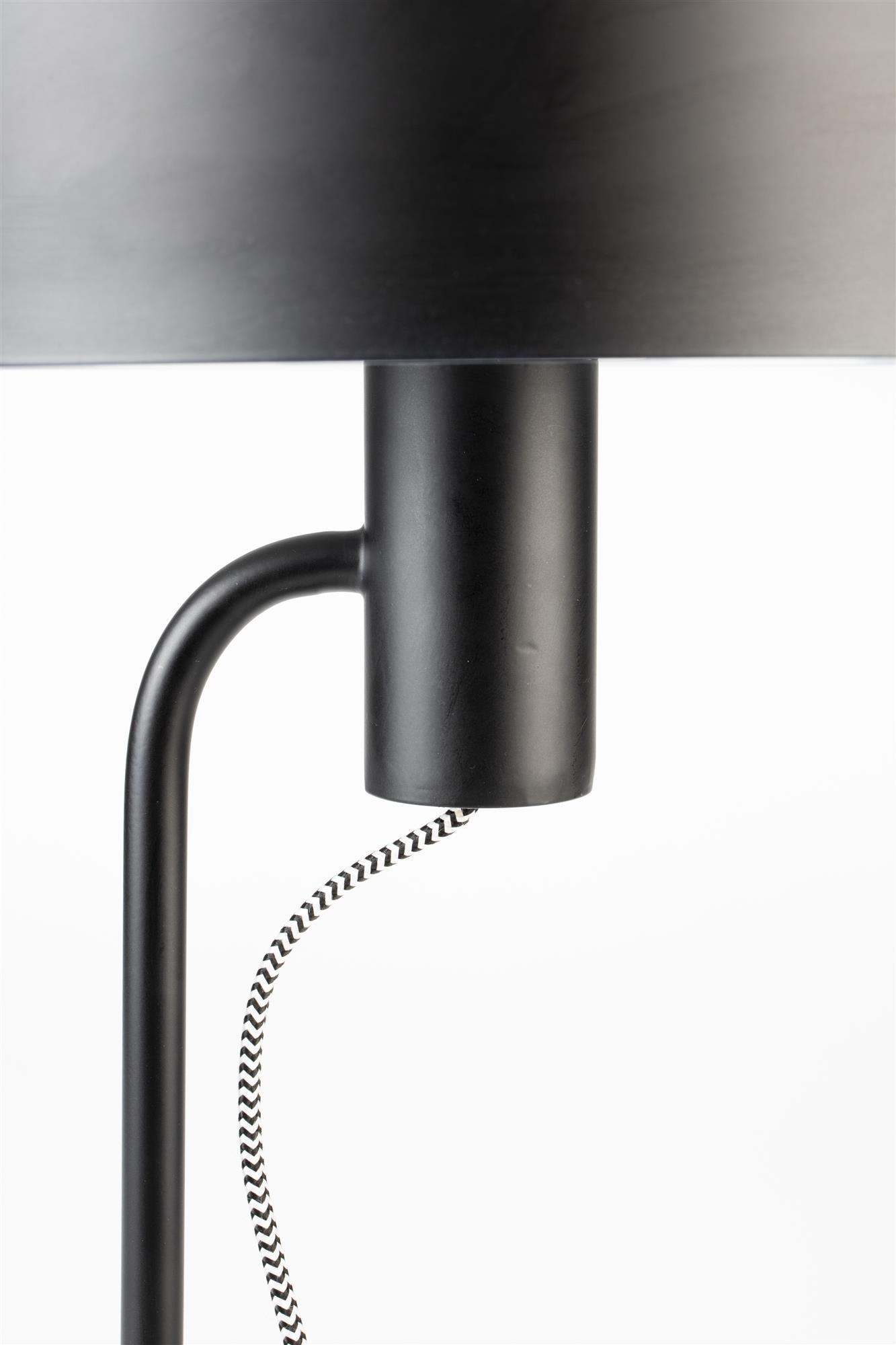 Stojaca lampa LANDON čierna