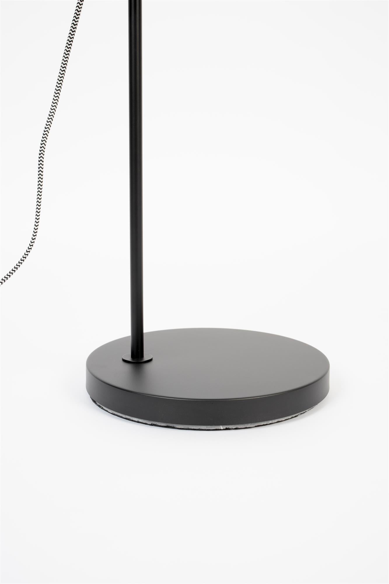 Stojaca lampa LANDON čierna