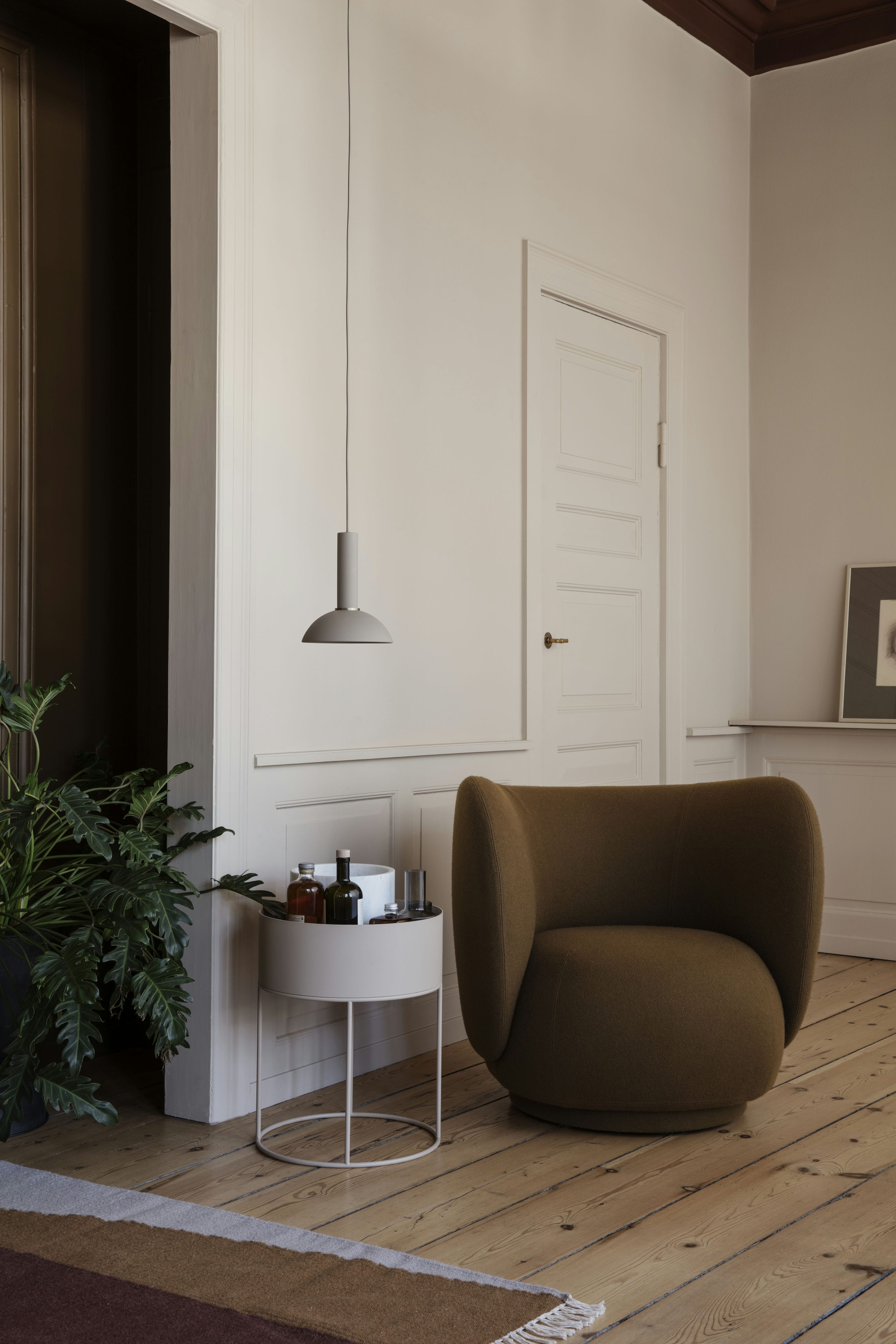 Abážur COLLECT HOOP svetlosivý