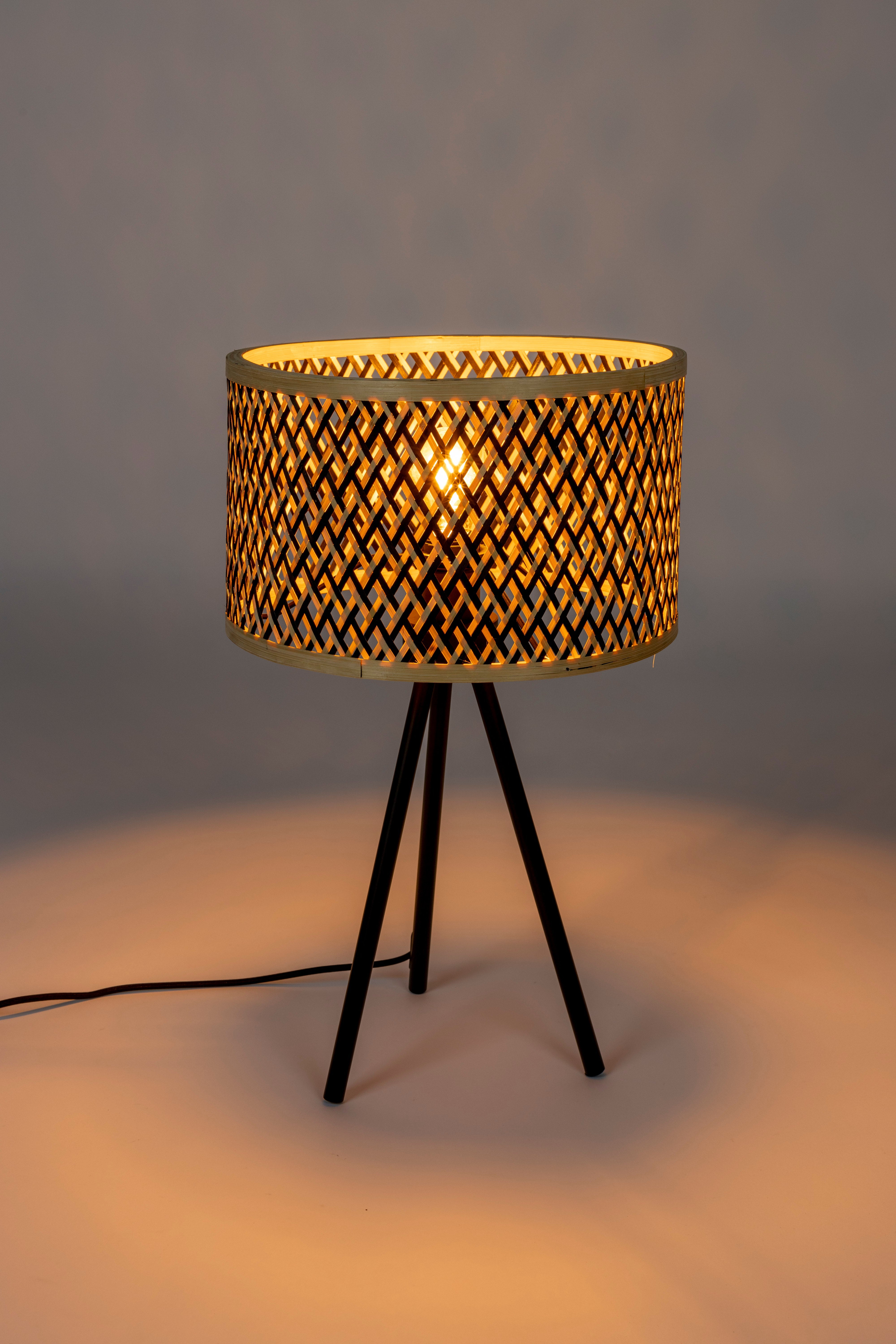 Table Lamp Isla Bamboo White Label Living Eye on Design