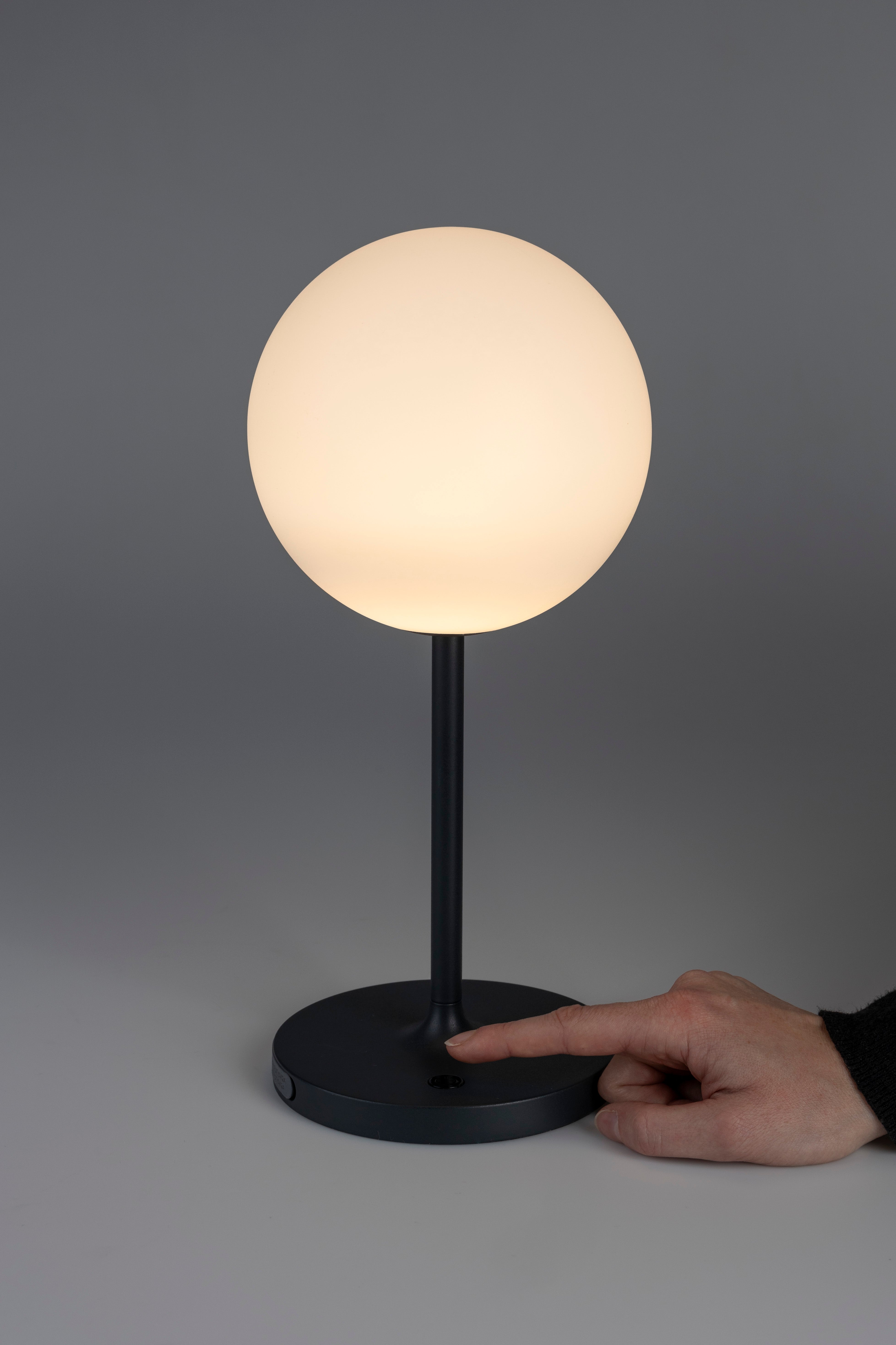 Table Lamp Hub Blue White Label Living Eye on Design