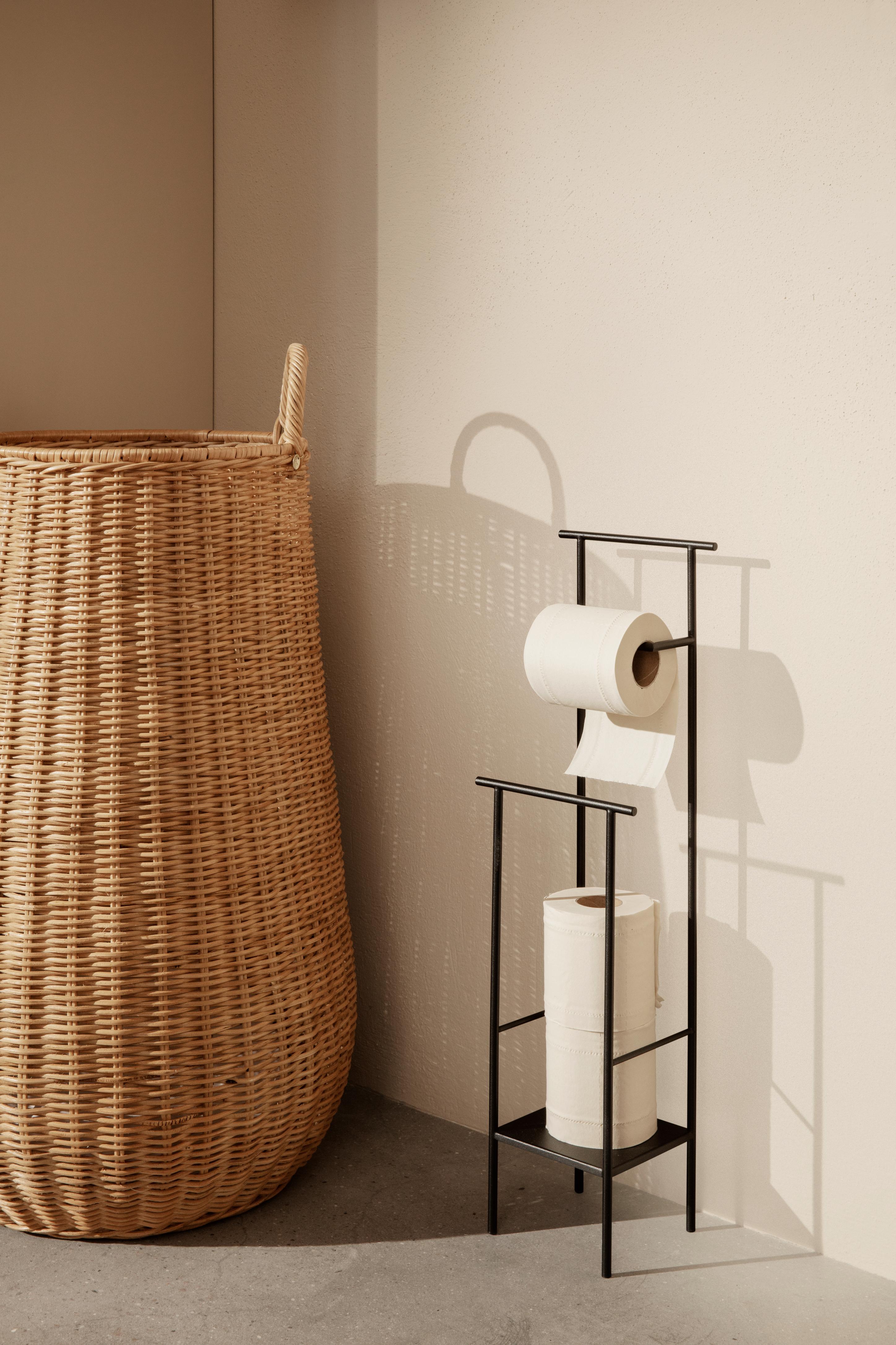 BRAIDED LAUNDRY BASKET rattan