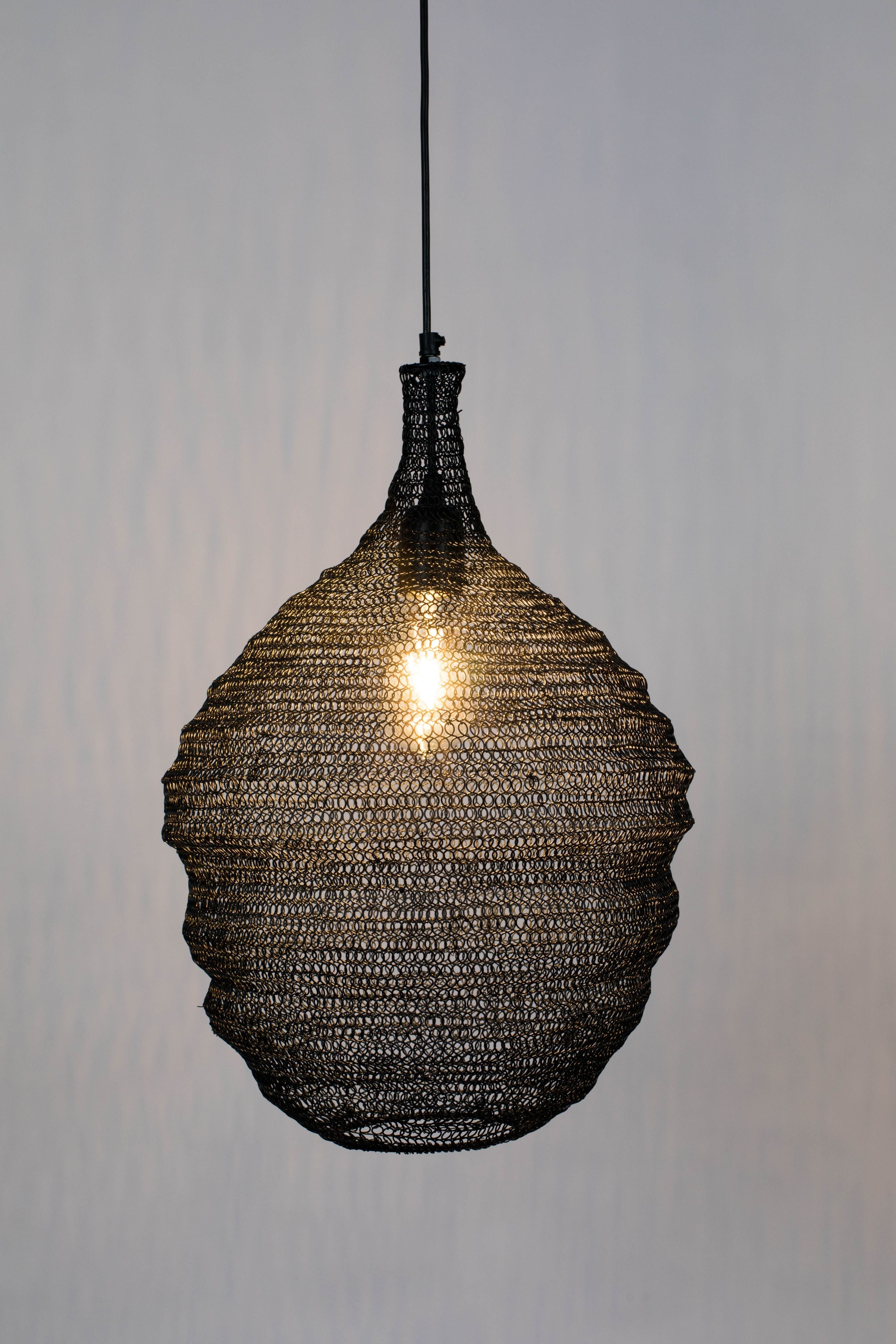 Pendant Lamp Lena M Black White Label Living Eye on Design
