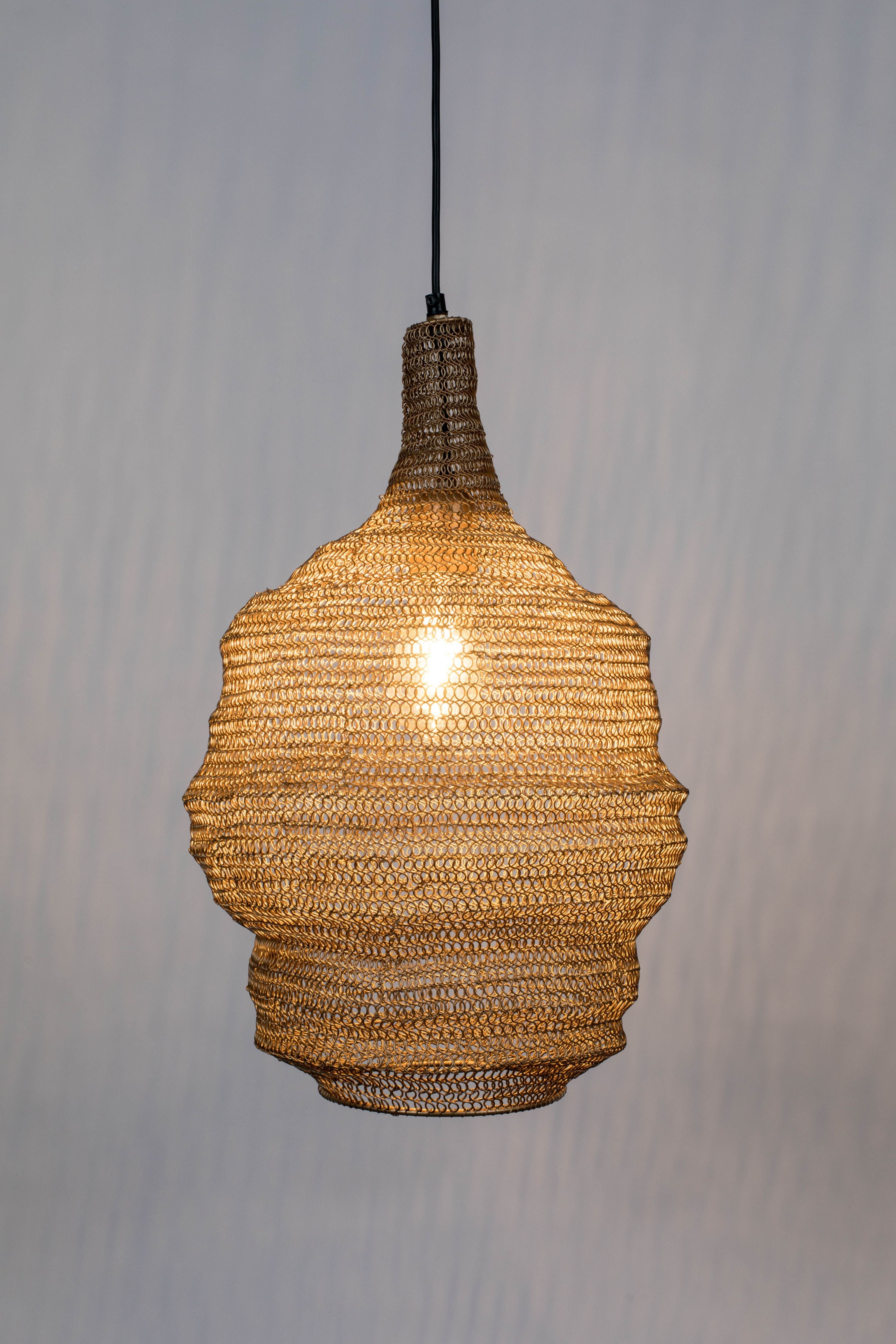Pendant Lamp Lena M Brass White Label Living Eye on Design