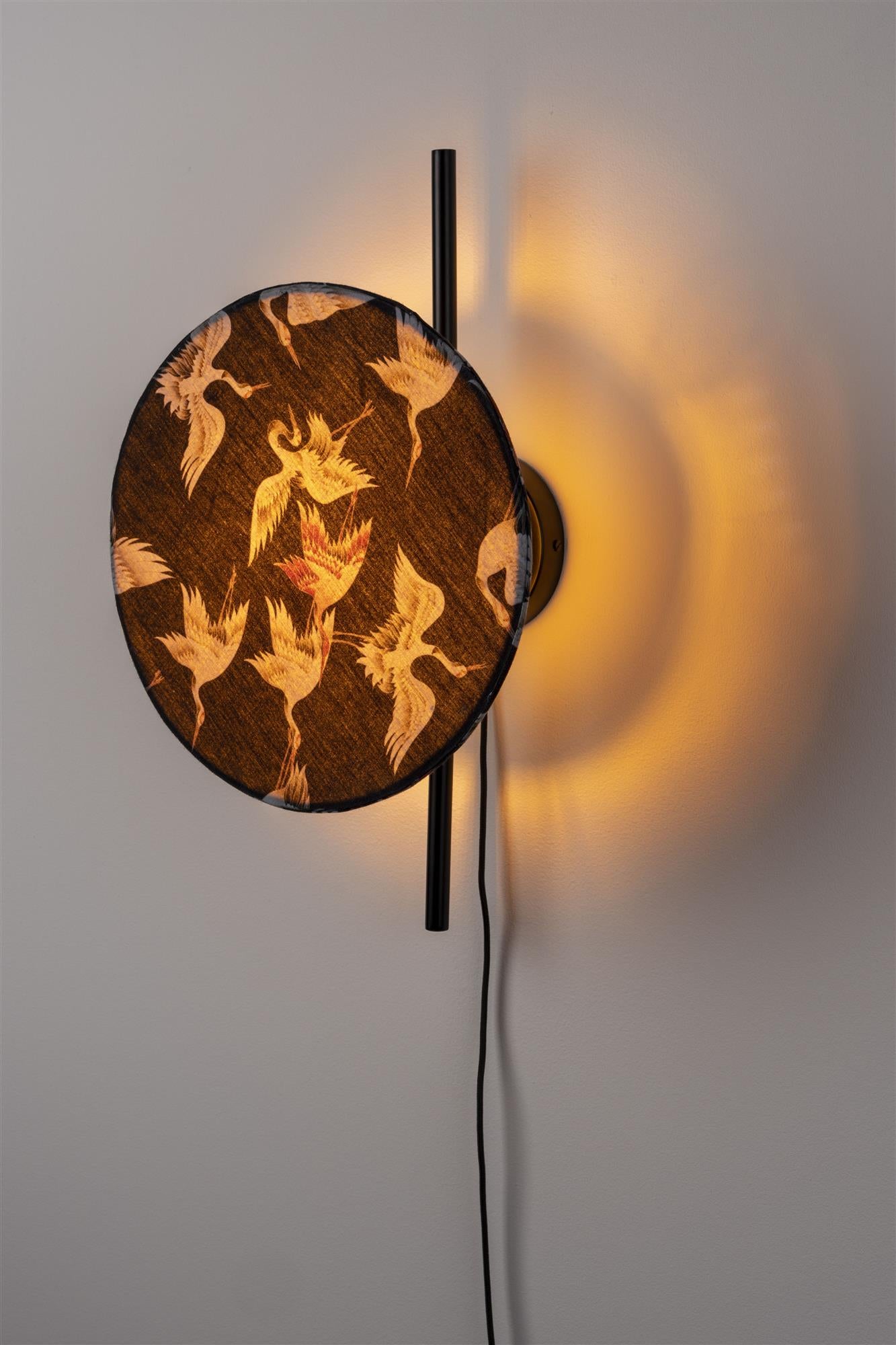 Nástenná lampa JAYLEE čierna