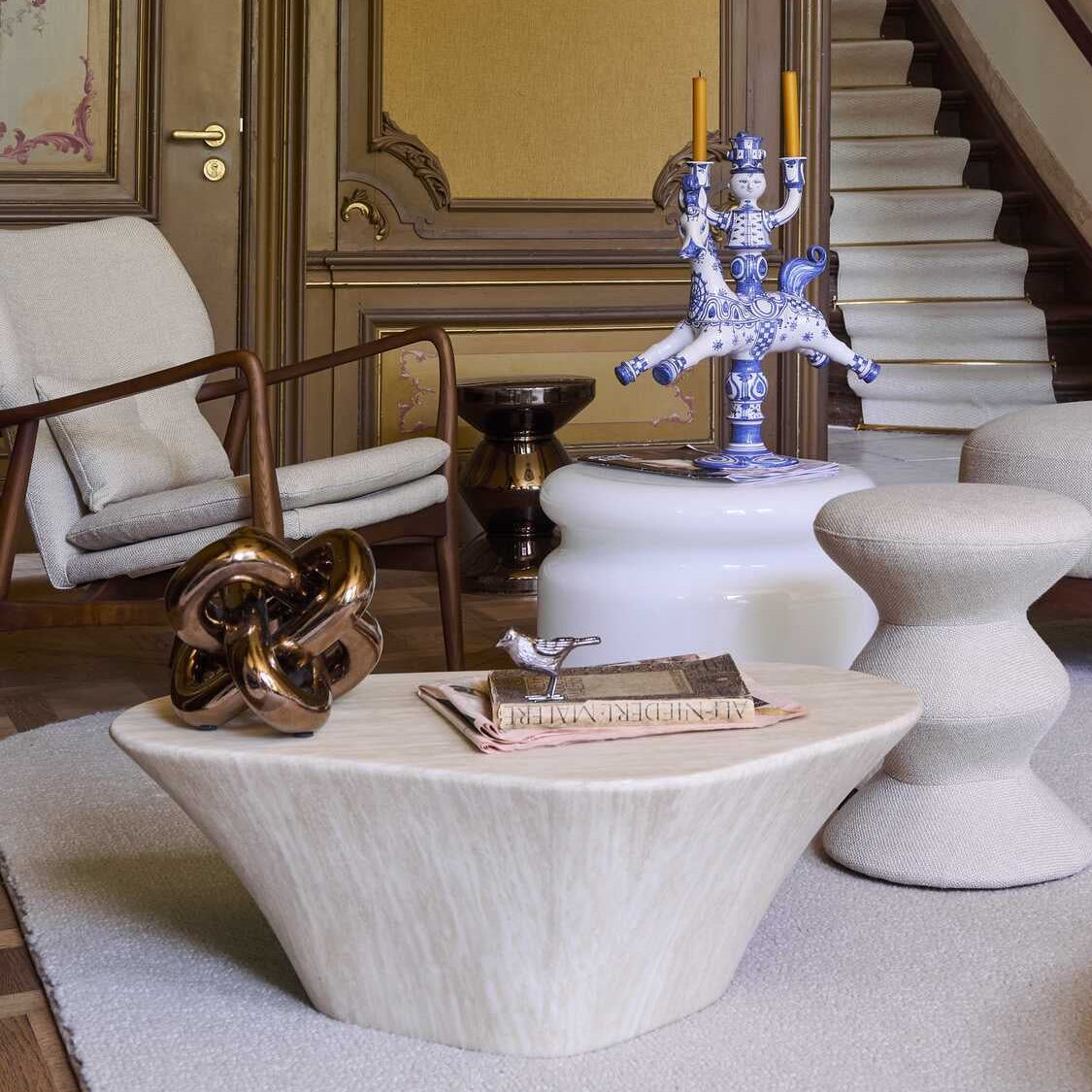 Svietniky FLOCK OF BIRDS tmavosivé