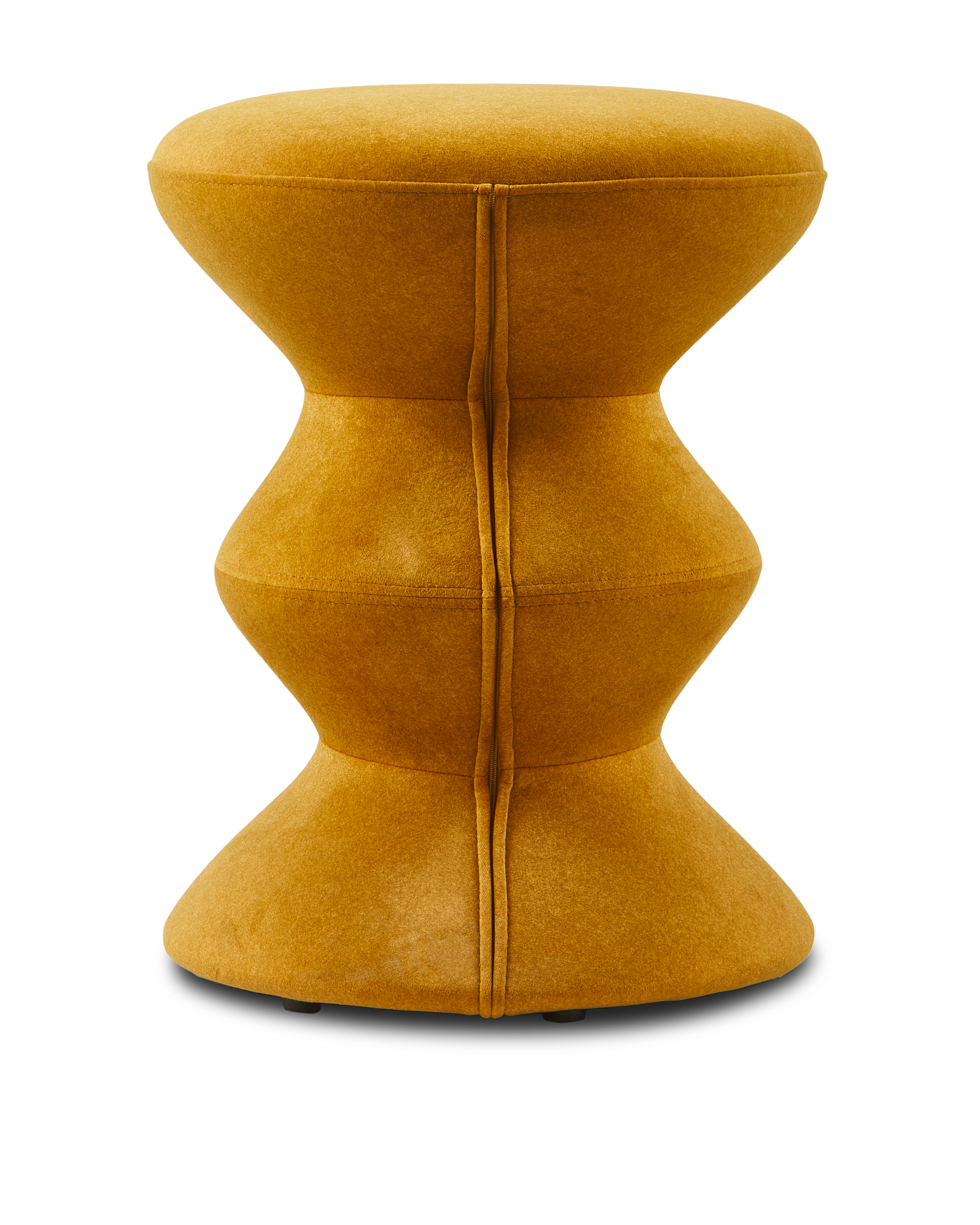 Stolička SOFT ZIG ZAG horčicová