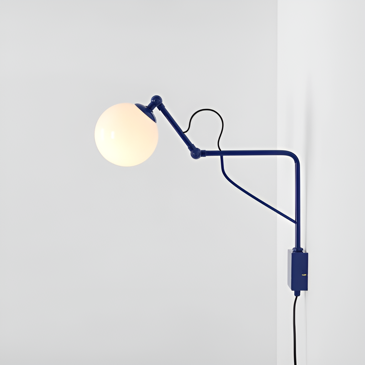Adjustable Wall Lamp with Arm SOHO COBALT Blue