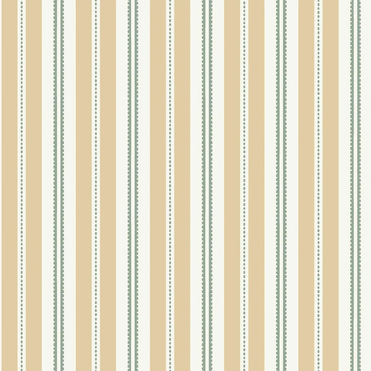 Tapeta s pruhmi HEDDA žltá s bielou