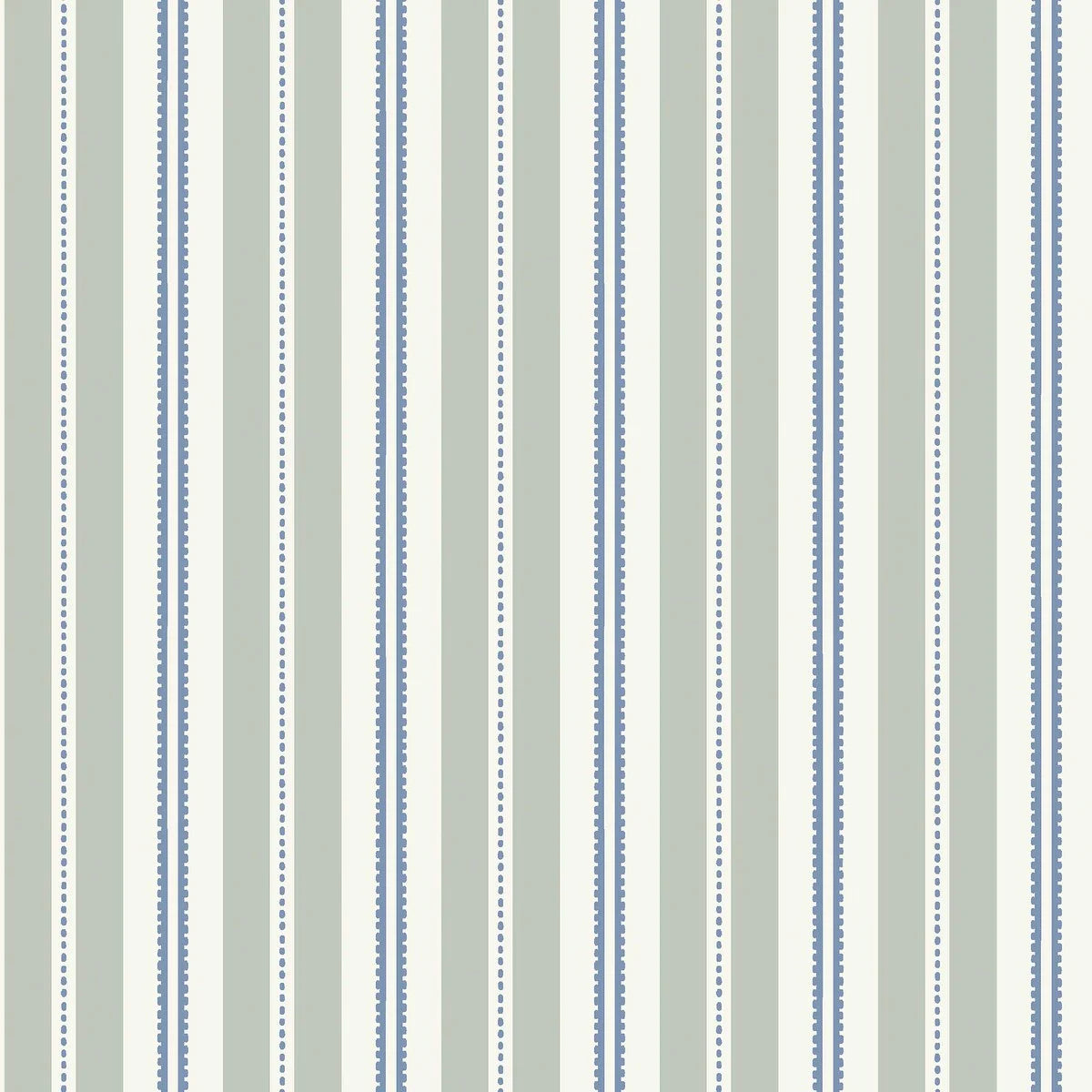 Tapeta s pruhmi HEDDA šedá s bielou