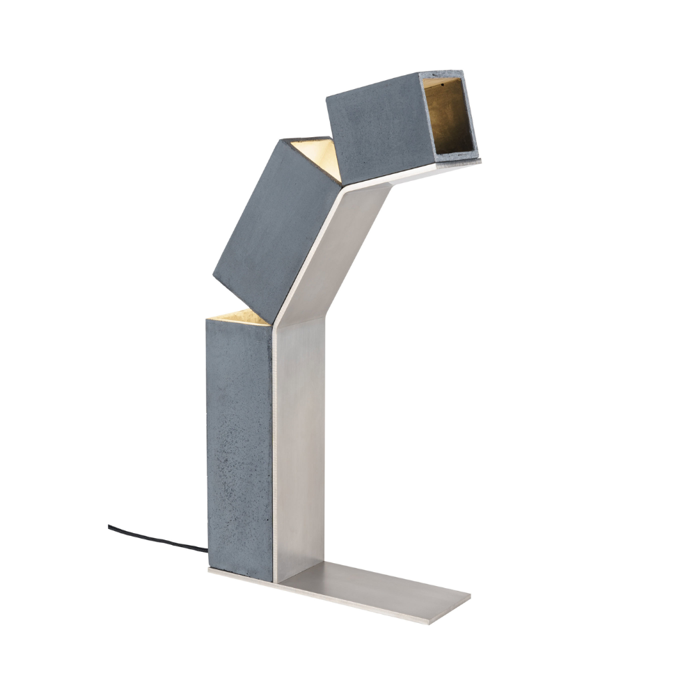 ROBOT concrete table lamp