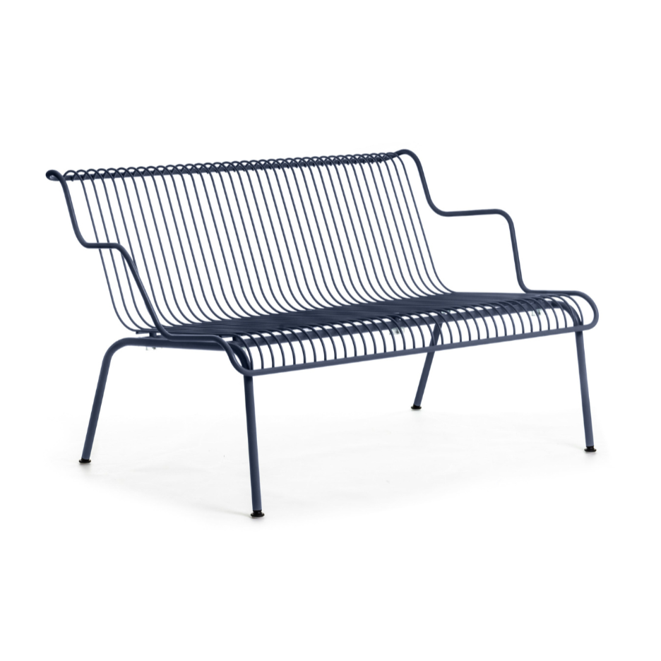 SOUTH garden bench navy blue
