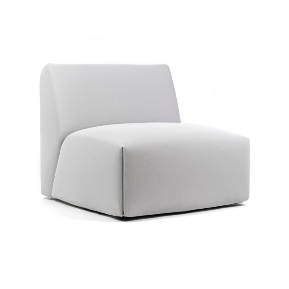 Modulová pohovka COSTUME - čalúnený stredný modul