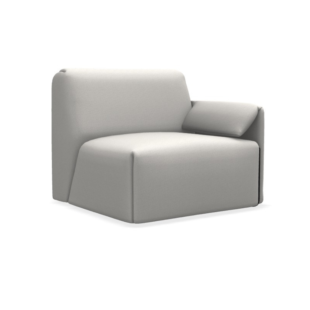 Sofa modulárna COSTUME - pravý modul čalúnený