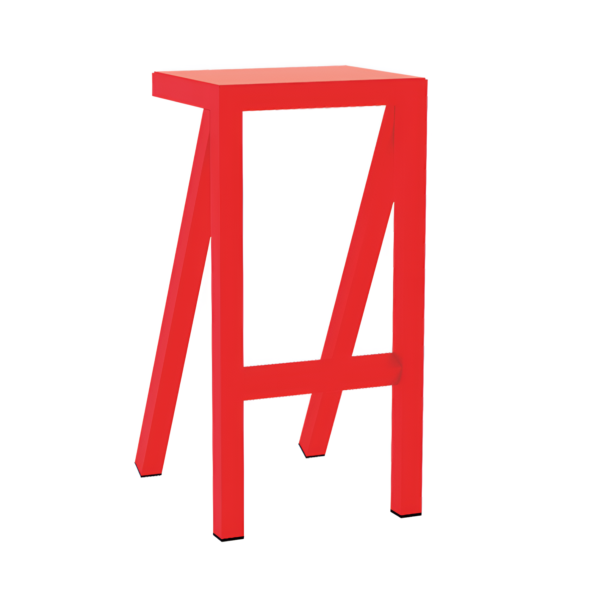 BUREAURAMA orange stool