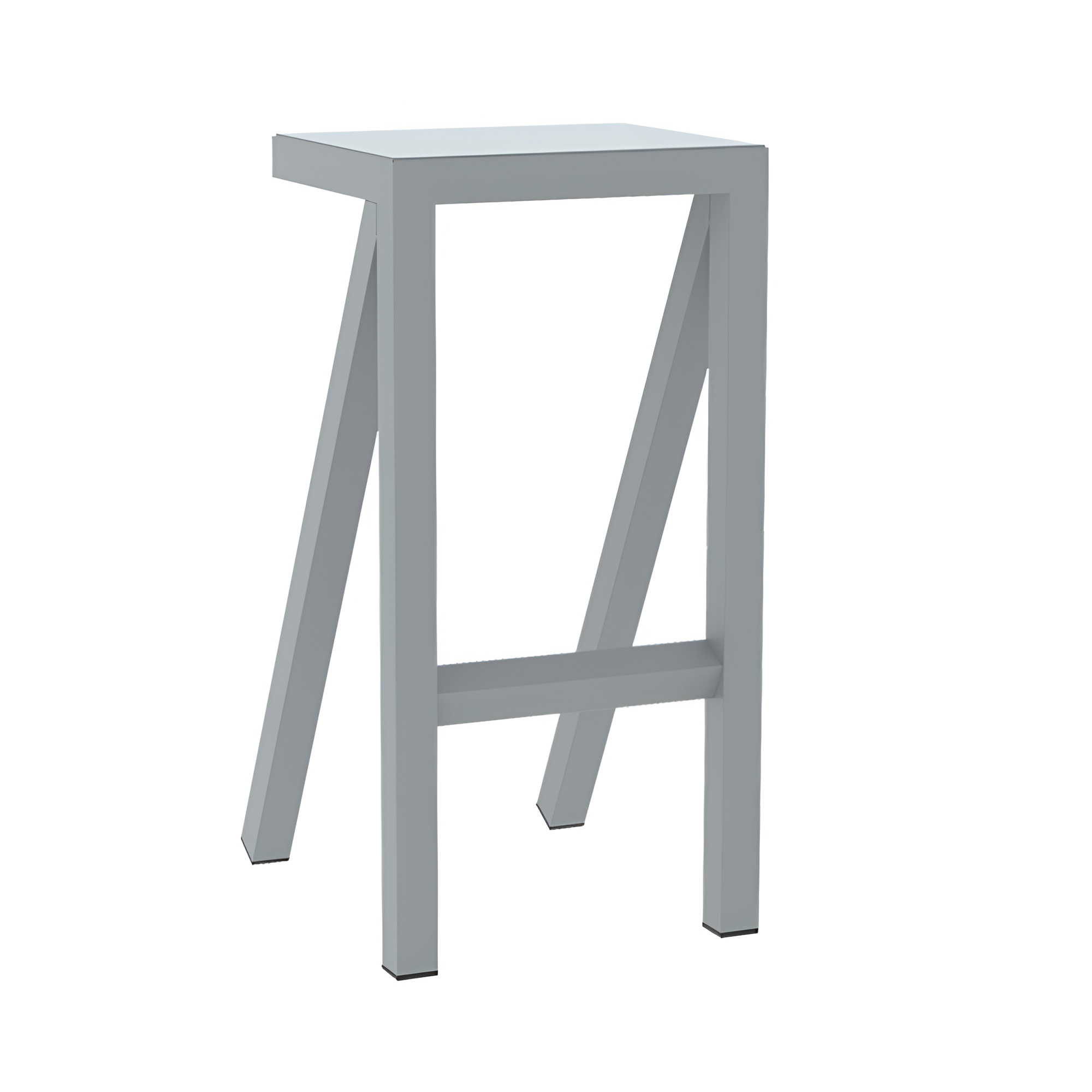 BUREAURAMA gray stool
