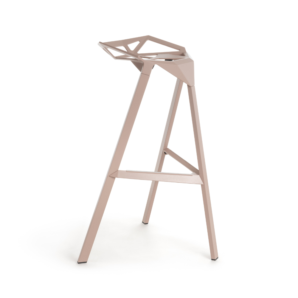 STOOL_ONE beige stool