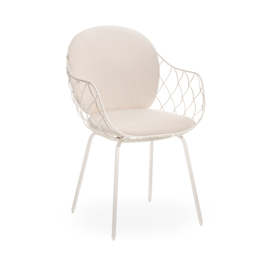 Záhradná stolička PIÑA krémová