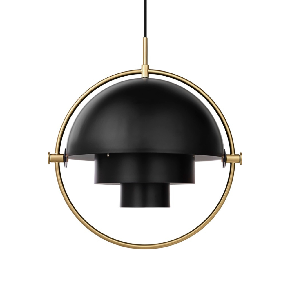 Závesná lampa MULTI-LITE čierny matný