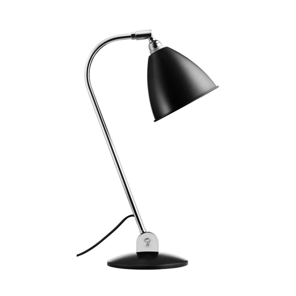 BESTLITE BL2 table lamp chrome with black shade