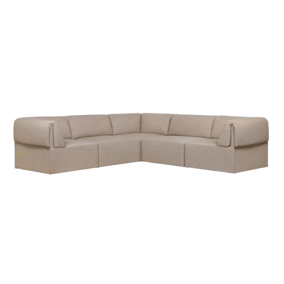WONDER upholstered corner sofa