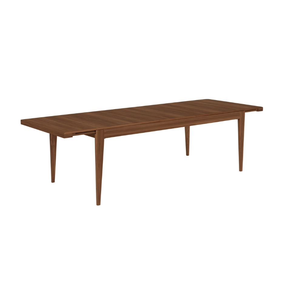 Rozkladací stôl S-TABLE z orechového dreva