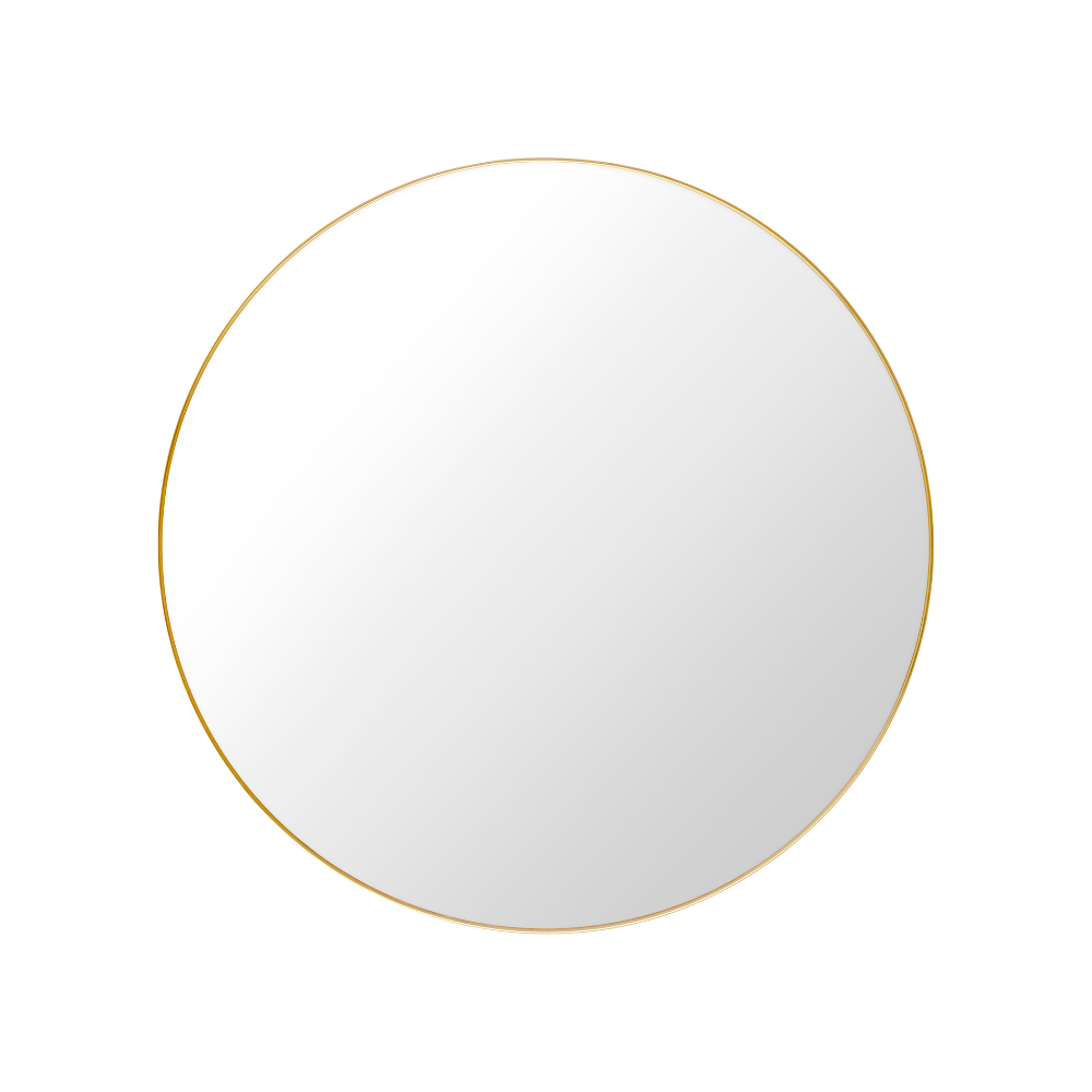 GUBI brass mirror