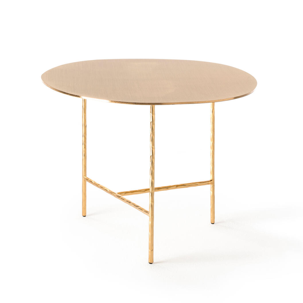 Round coffee table XXX gold