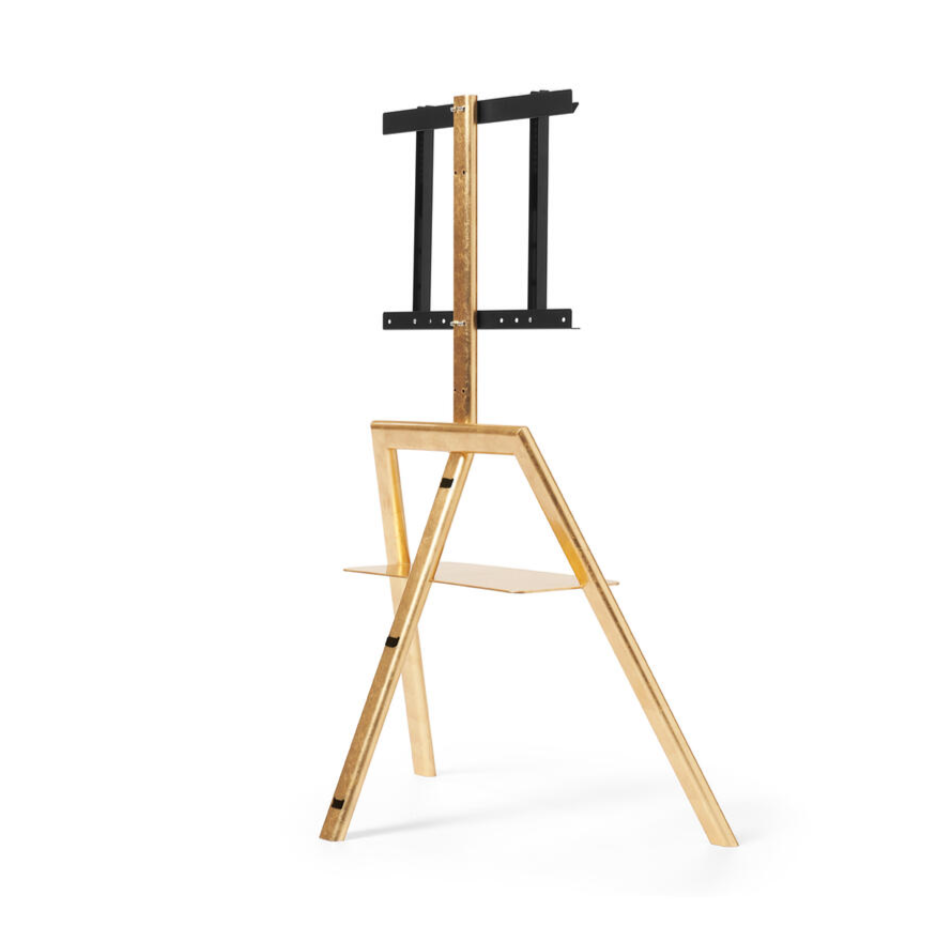 Stojan pod televízor CARTESIO zlatý