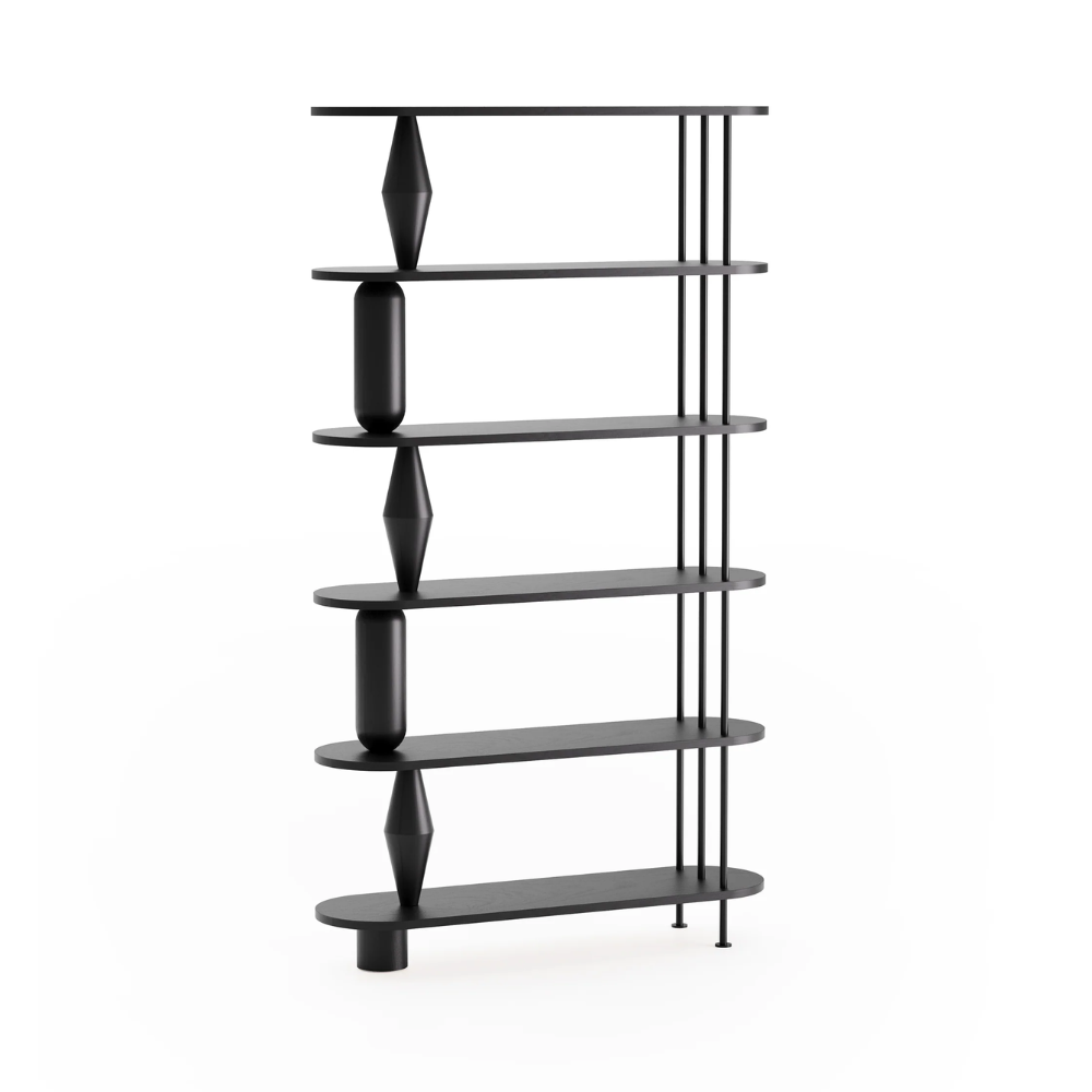 VAZOO Shelf Black Oak Wood