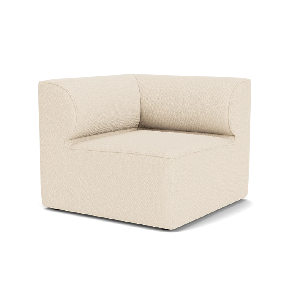 Sofa modulárna EAVE - modul rohový ľavostranný krémový