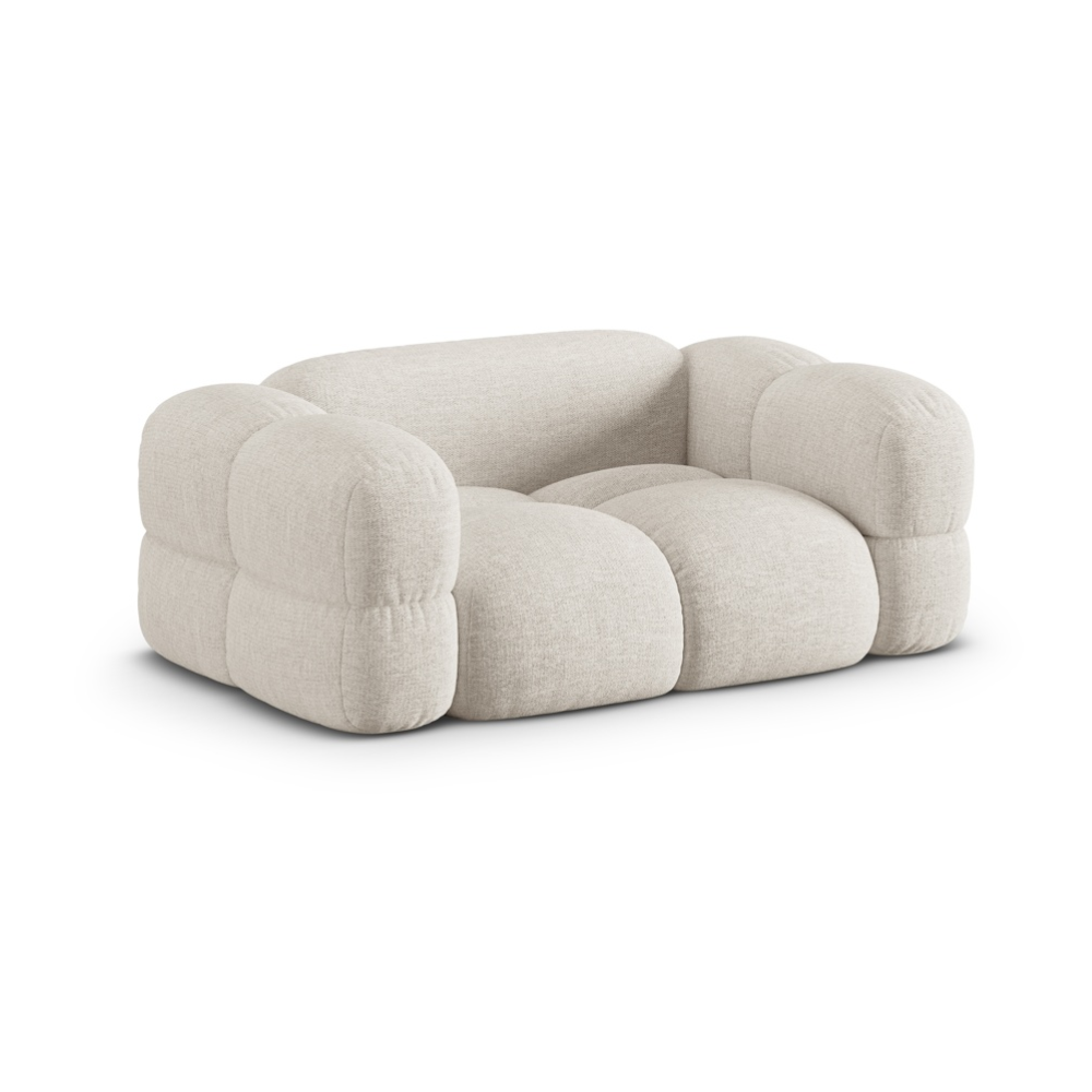Sofa pre 2 osoby LORETTO svetlo béžová