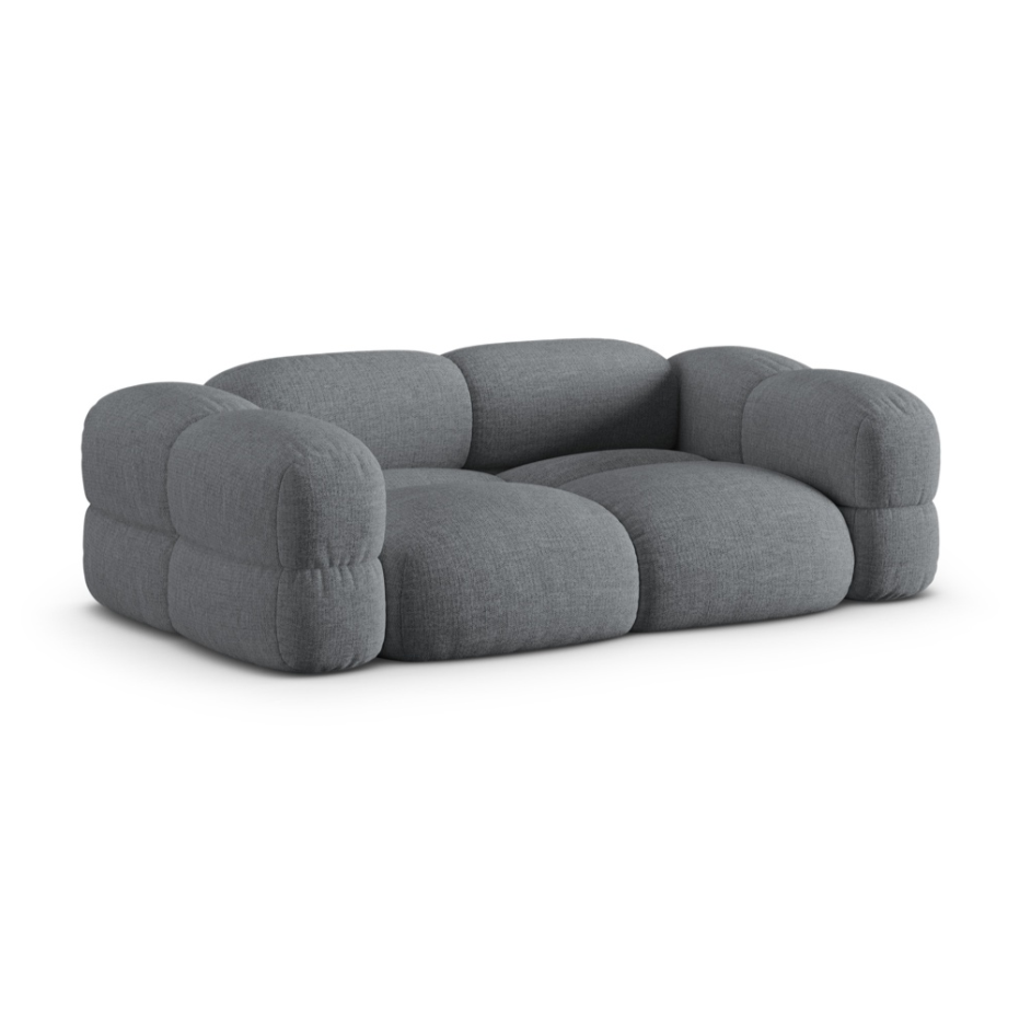 Sofa 3-osobová LORETTO šedobledomodrá