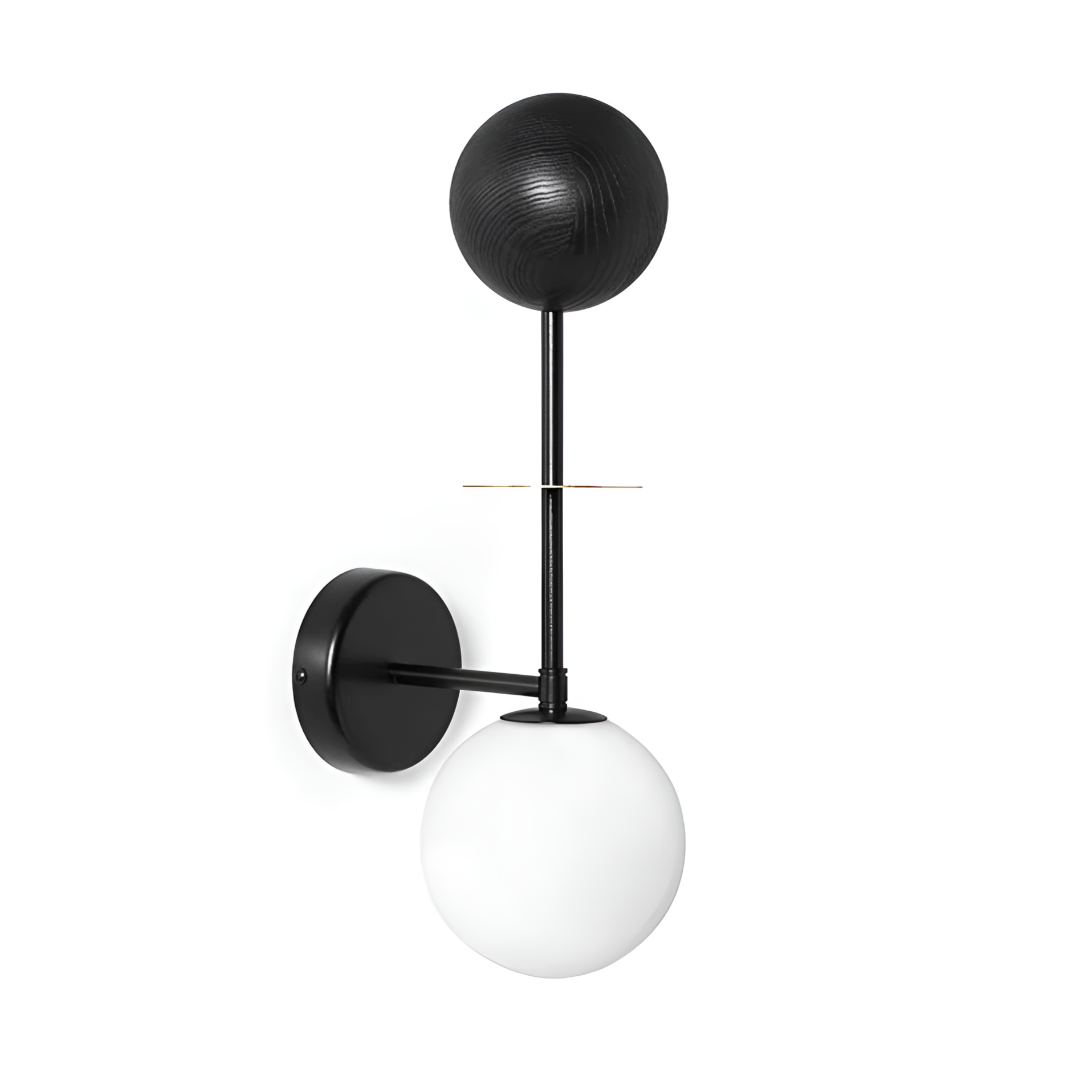 Nástenné svietidlo OIO čierne