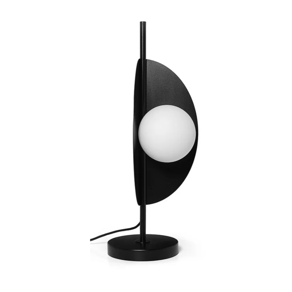 Stolná lampa SALLO čierna