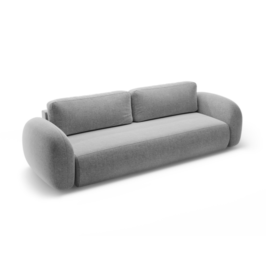 Sofa s funkciou spania 3-osobová TONALE šedá