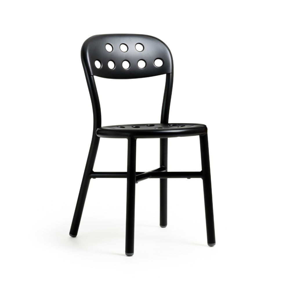 Outdoor chair PIPE black