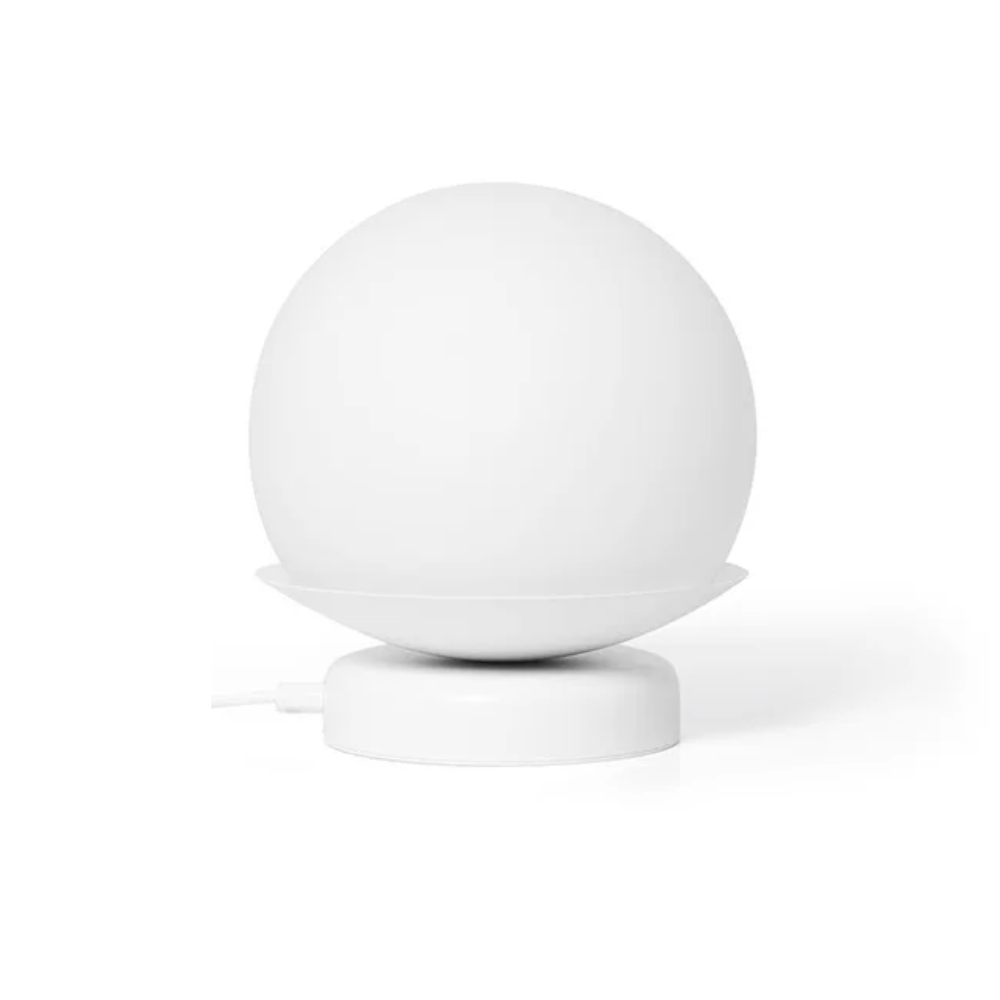 Stolná lampa KUUL biela